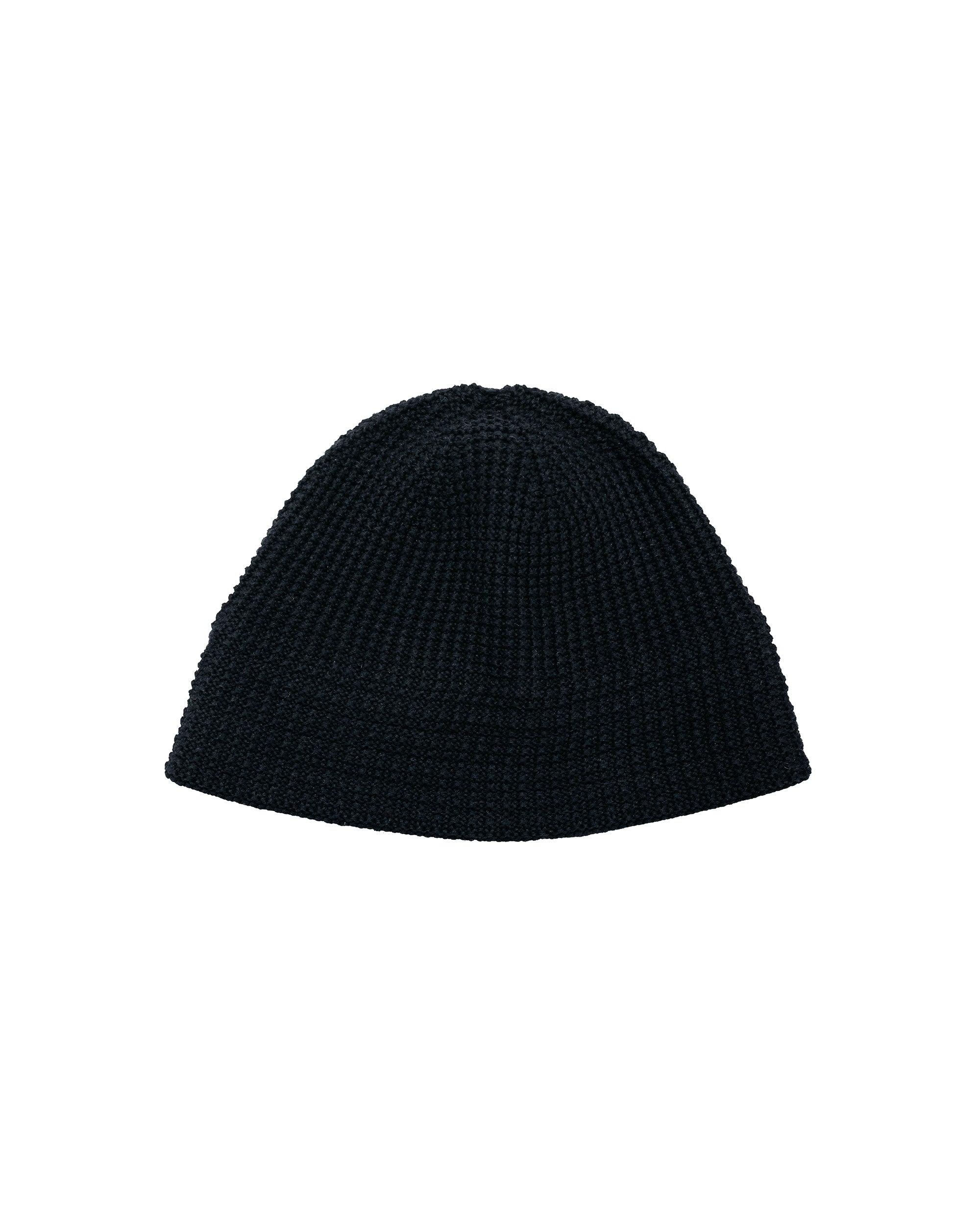 Knit Bucket Hat Black