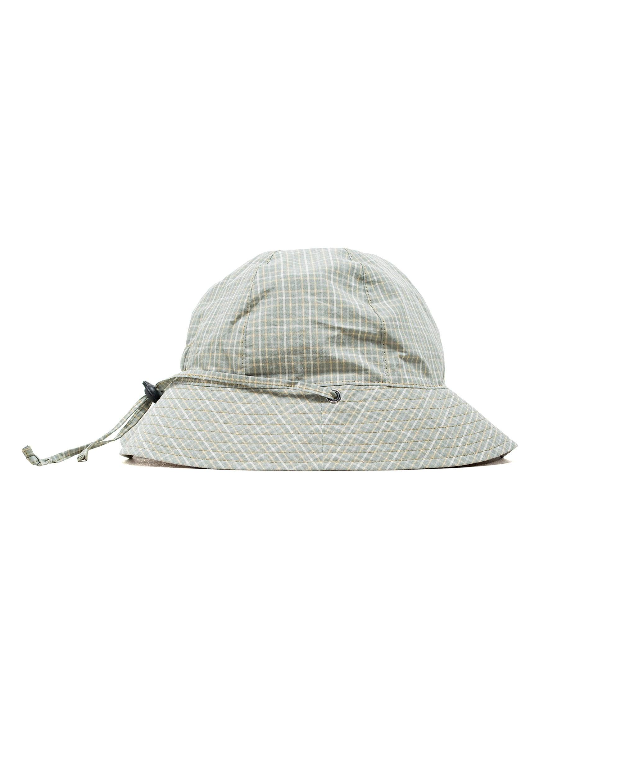 Military Sun Hat (Reversible) Green Check