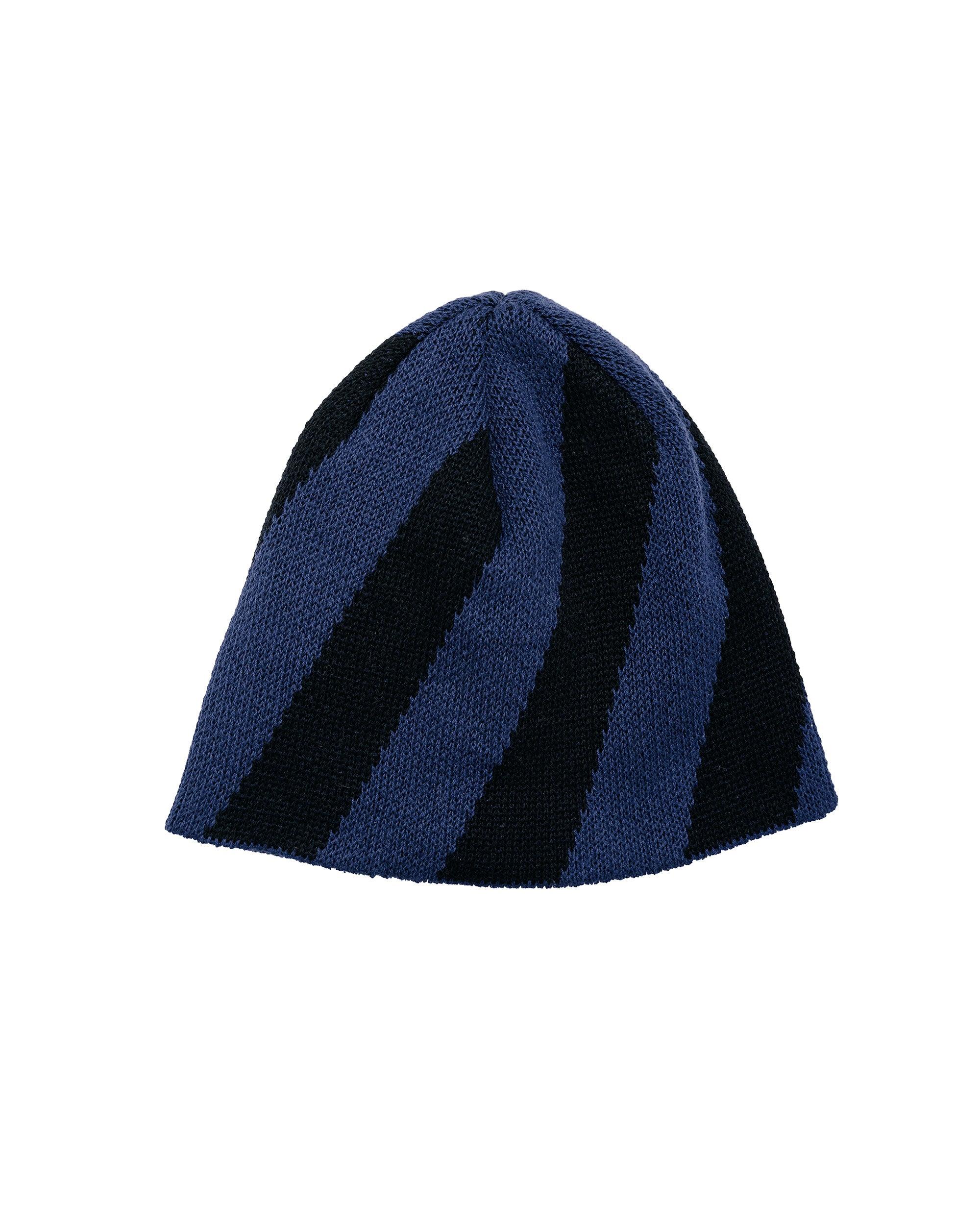Paper Beanie Black Navy