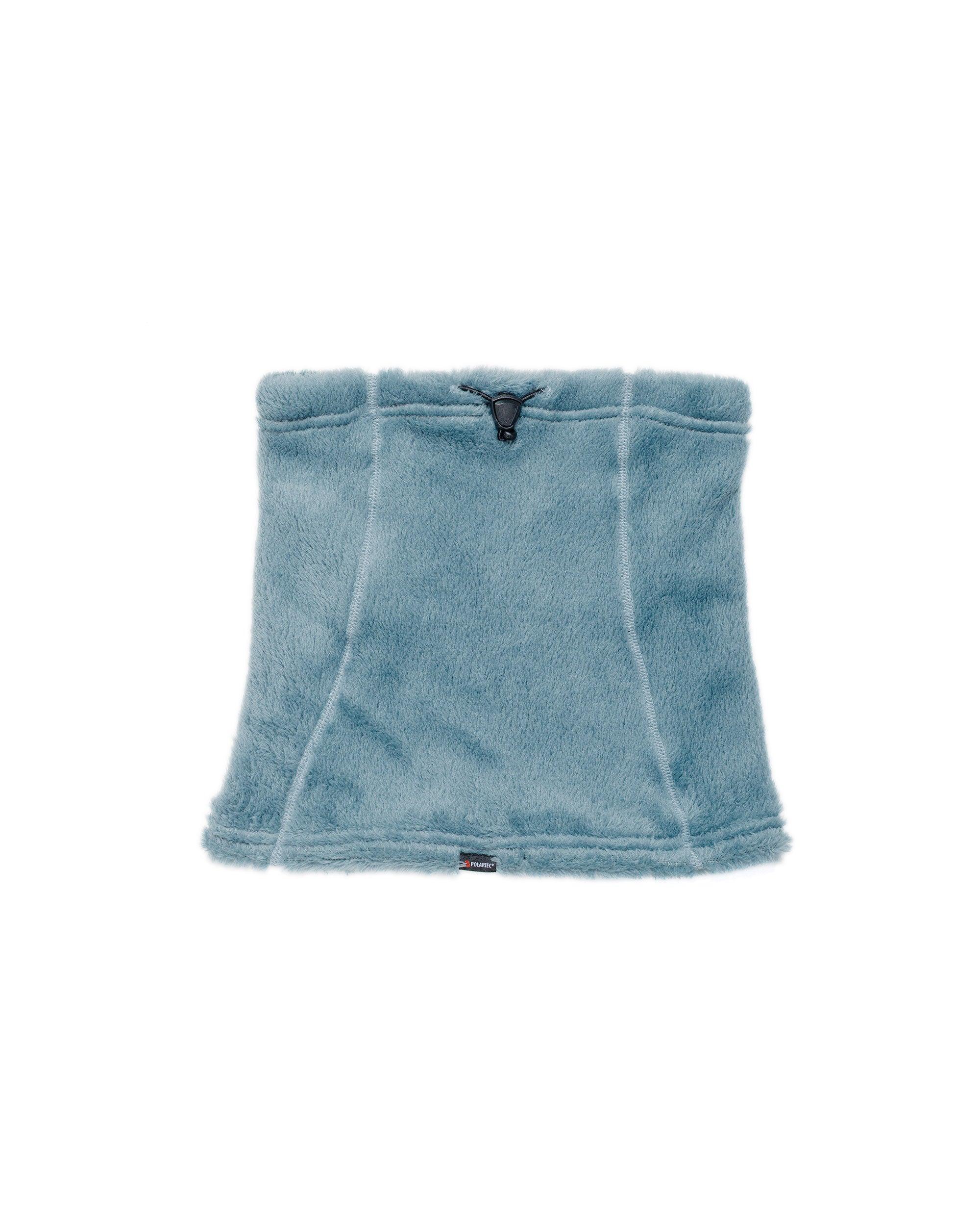 POLARTEC High Loft Fleece Neck Warmer Aqua Gray