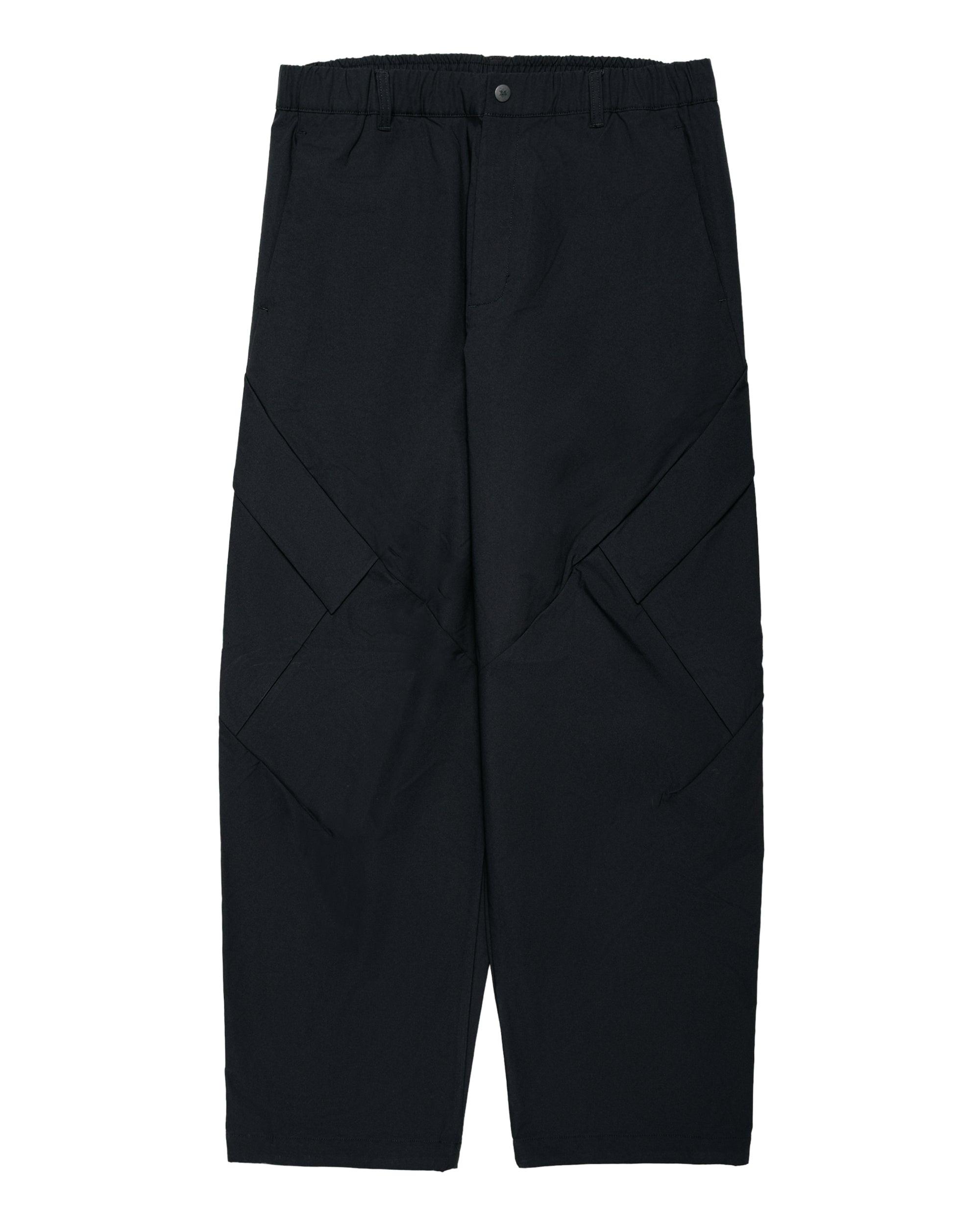 Pocket Double Weave Pants Black