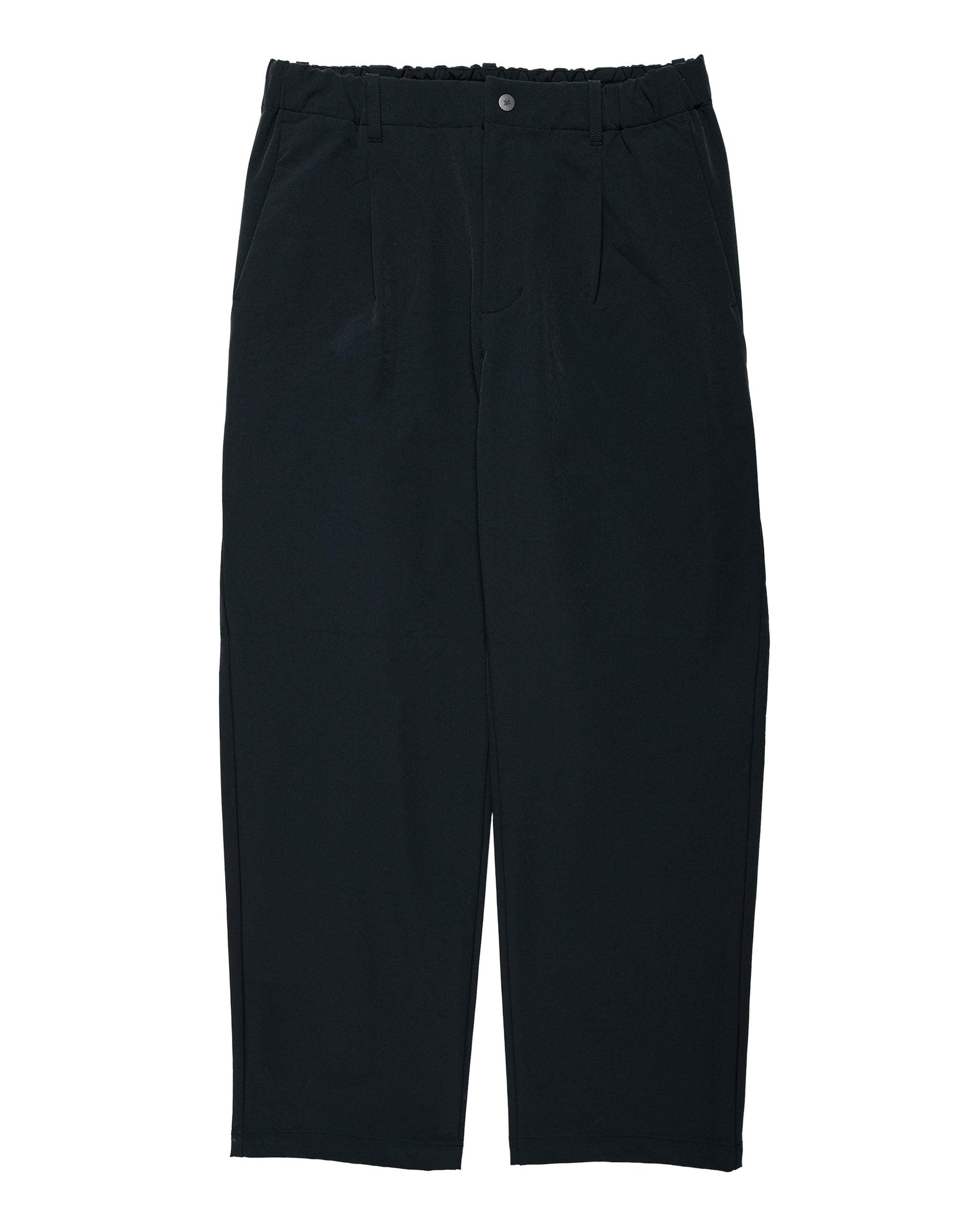 Soft Back Brushed Pants Black