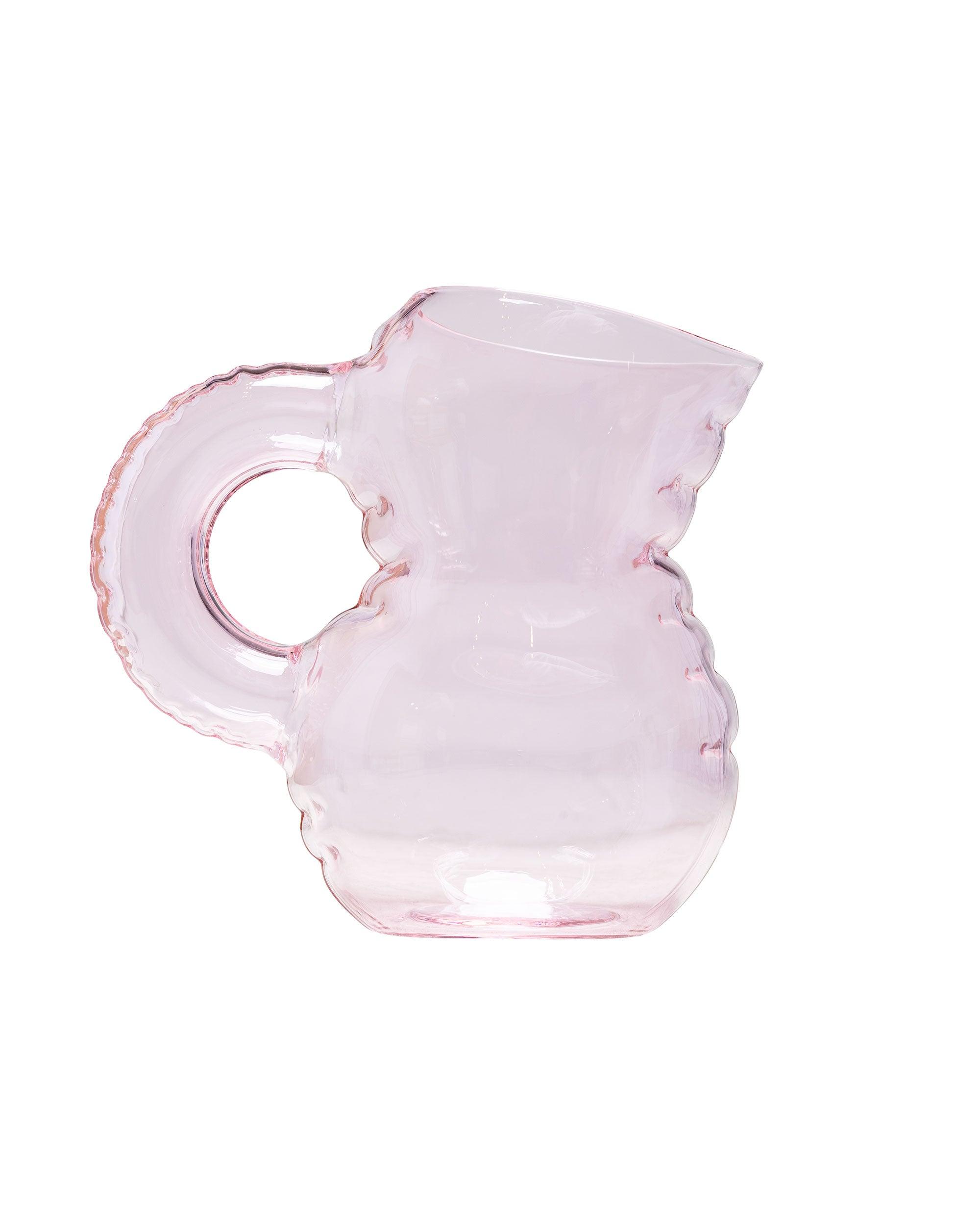 Jug 'Emily' Orchid Glass