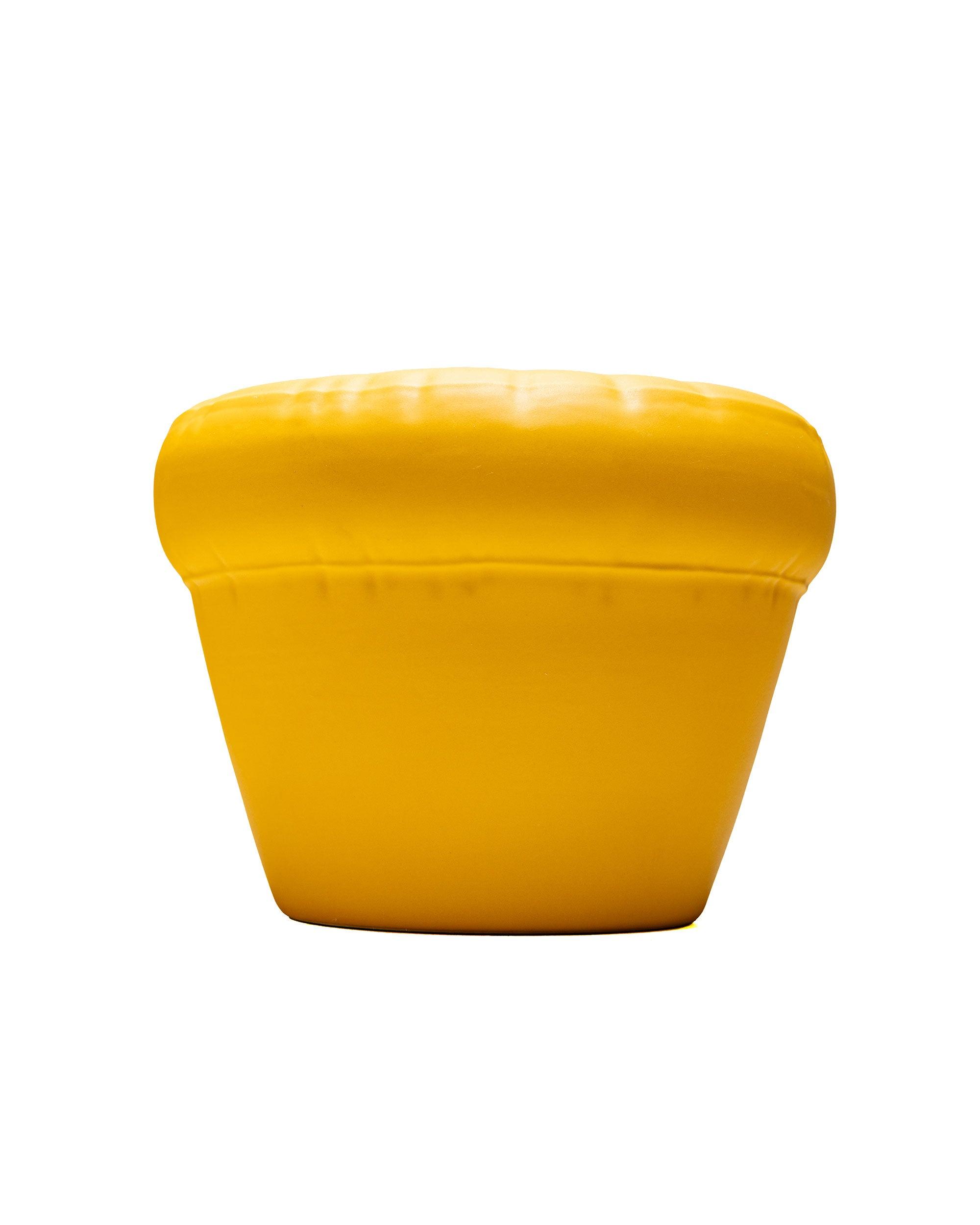 Planter 'Pierre' Yolk Matte
