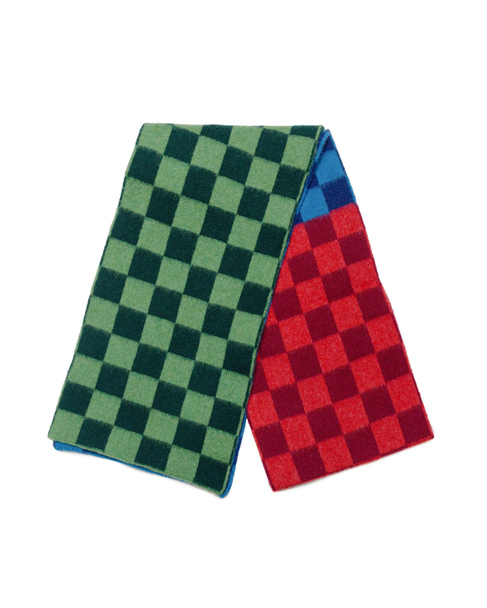 Cosmic Checkerboard Scarf Forest
