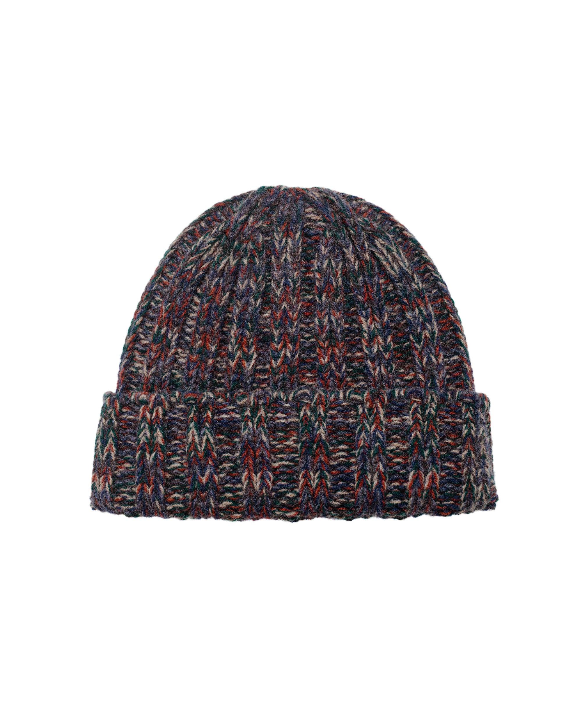 Marled Fantasies Hat Navy Mix