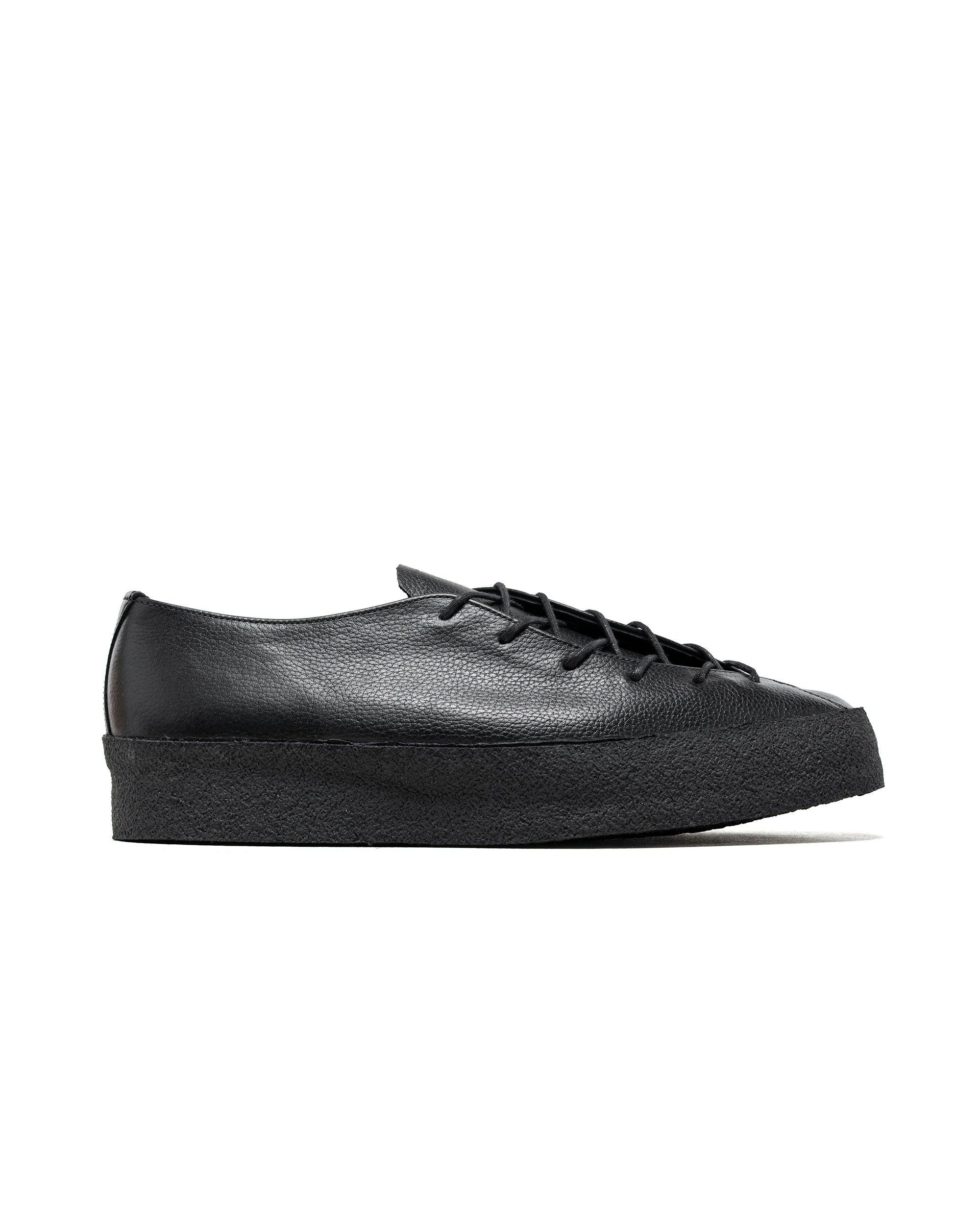 Sanders Banana Shoe Black Grain Leather