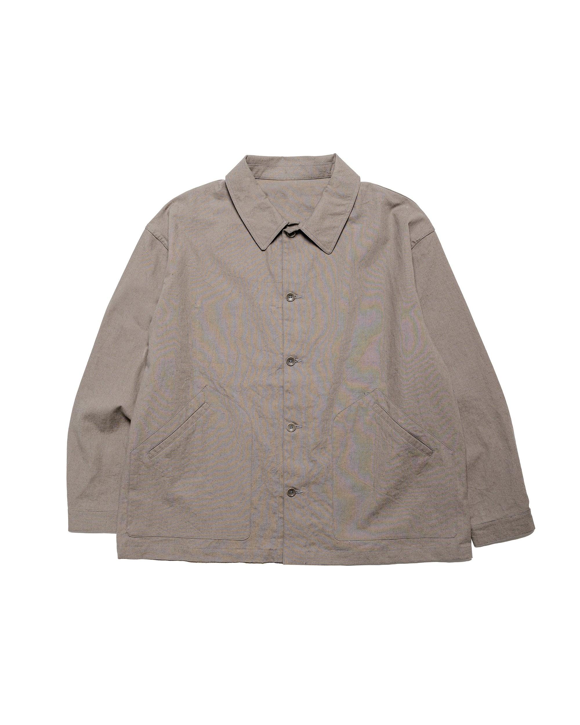 Signal Shirt Mid Grey Overdyed Canvas