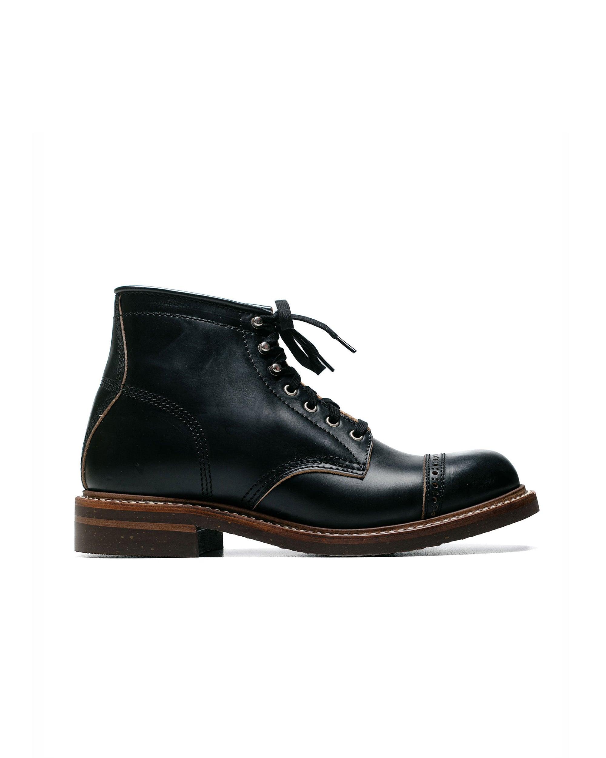 Combat Boots Horween Leather CXL Black
