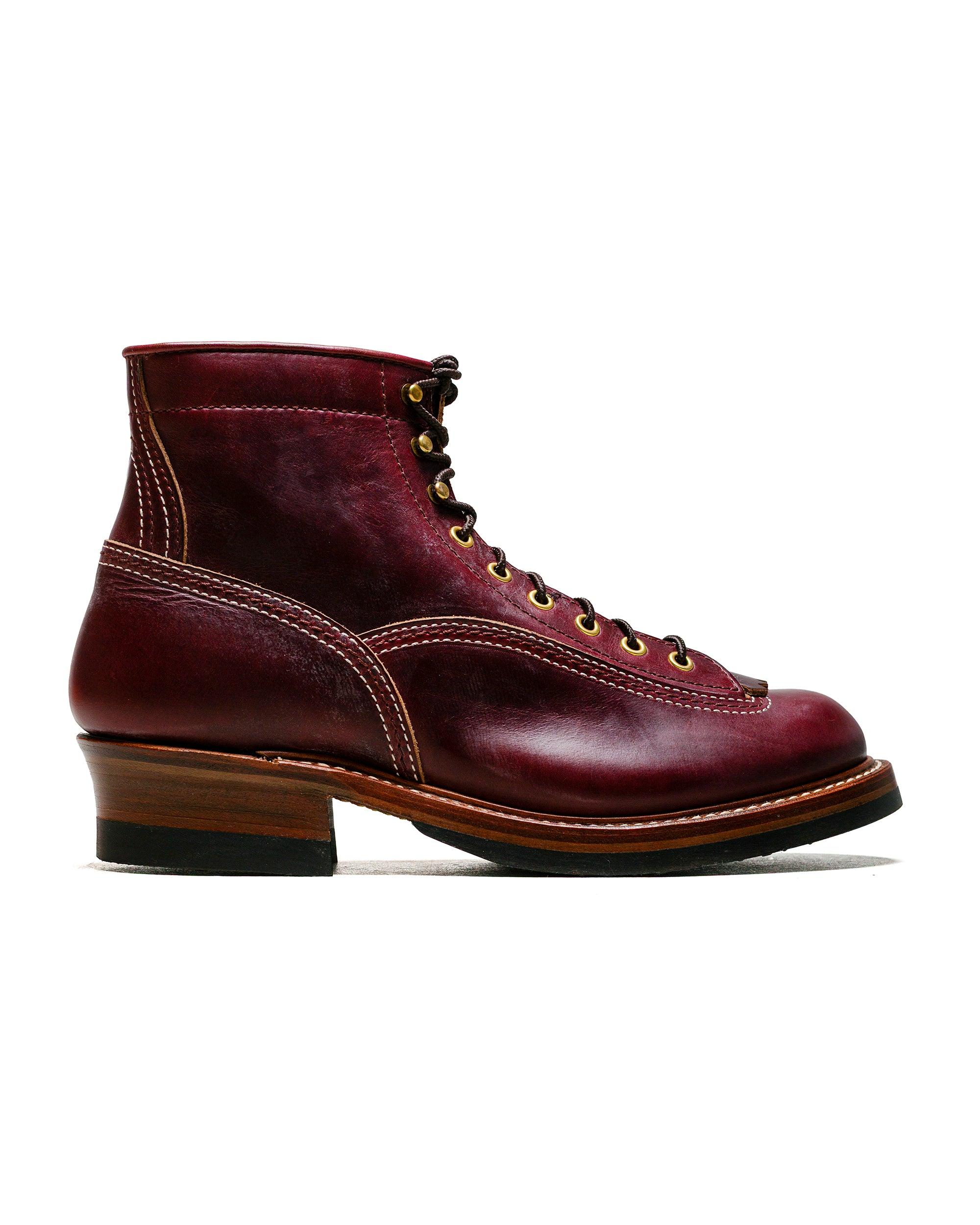 Donkey Puncher Boots Horween Leather CXL Burgundy