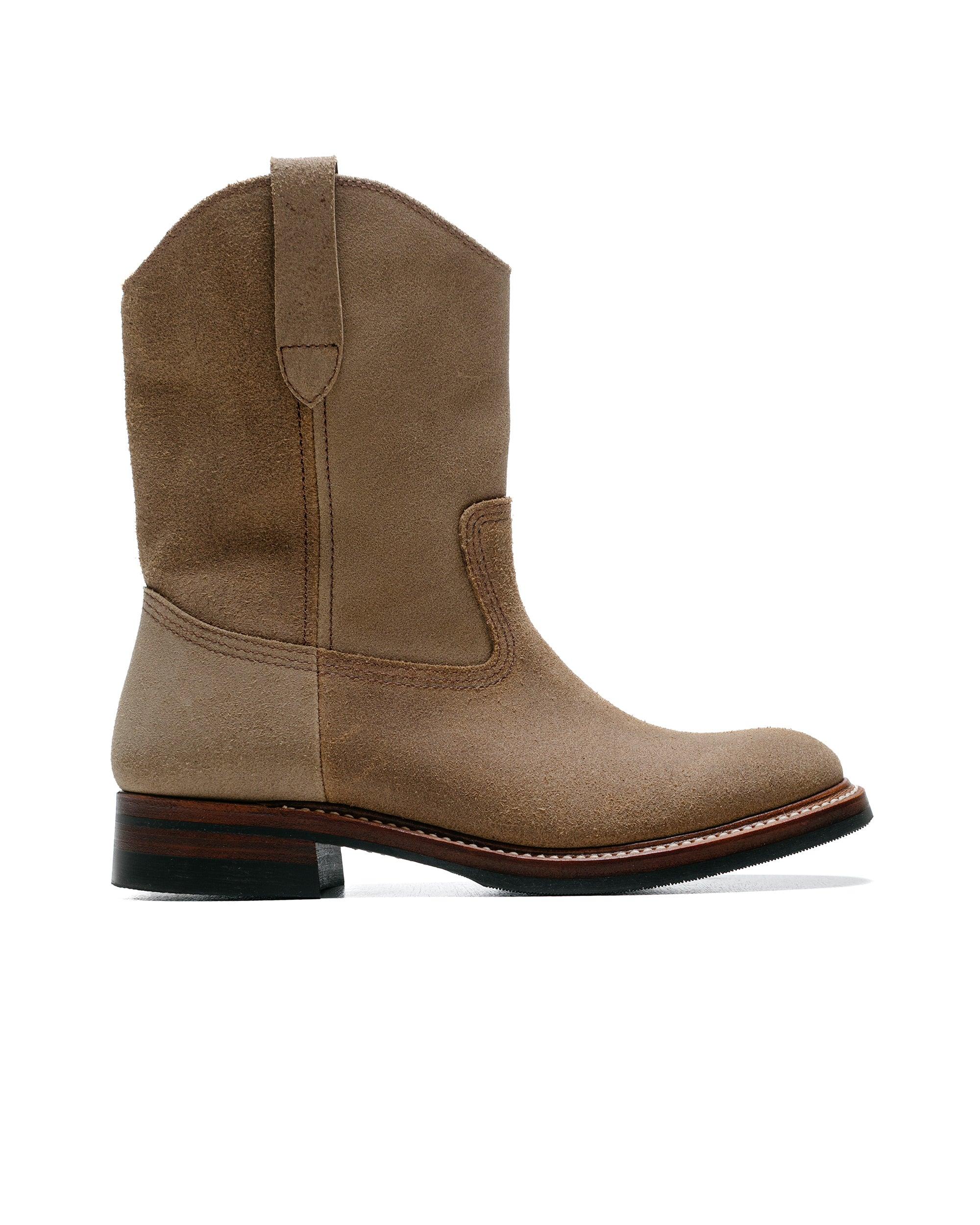 Duke Roper Boots Horween Leather CXL Natural Roughout