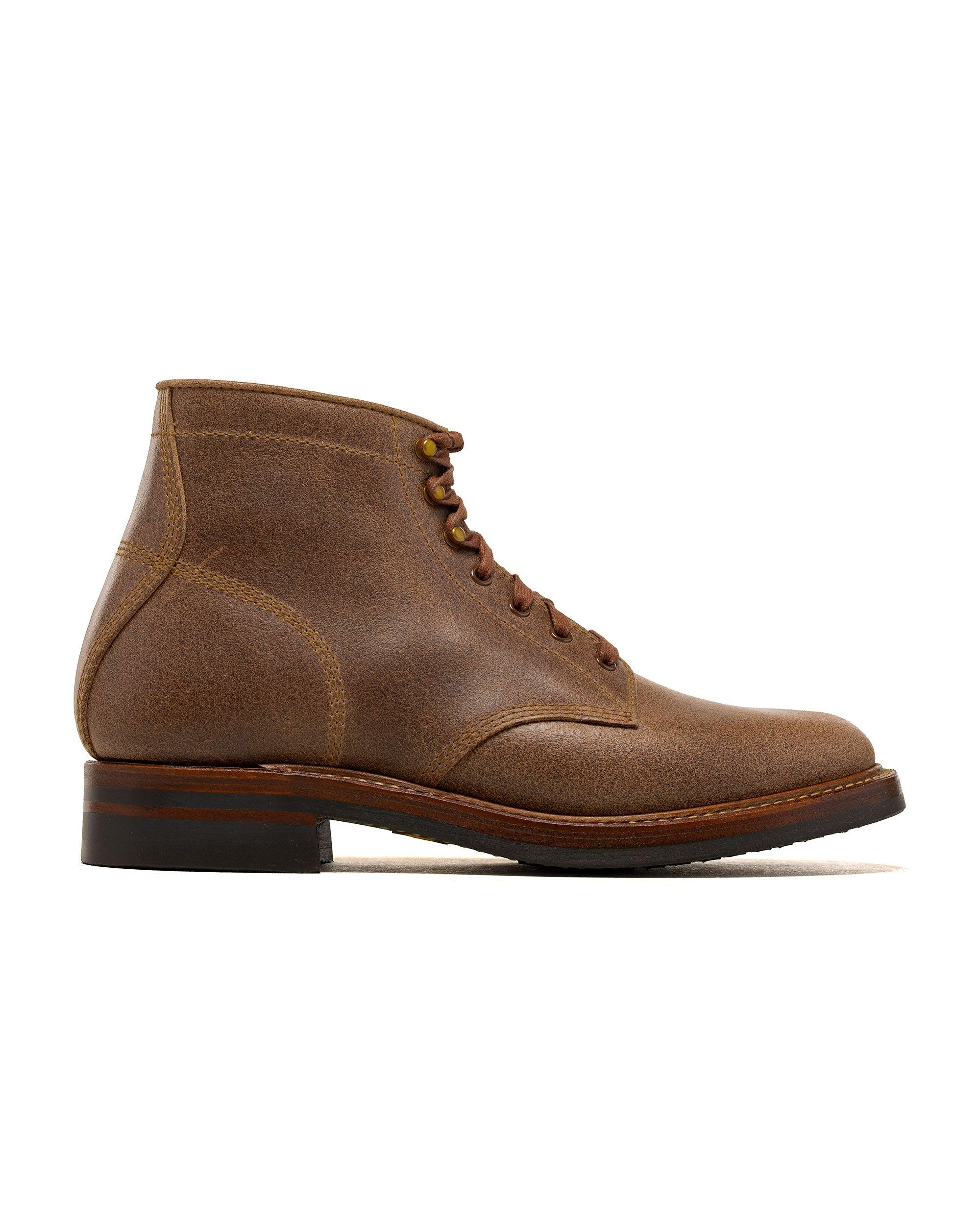 El Capitan Boots Horween Waxed Flesh Natural