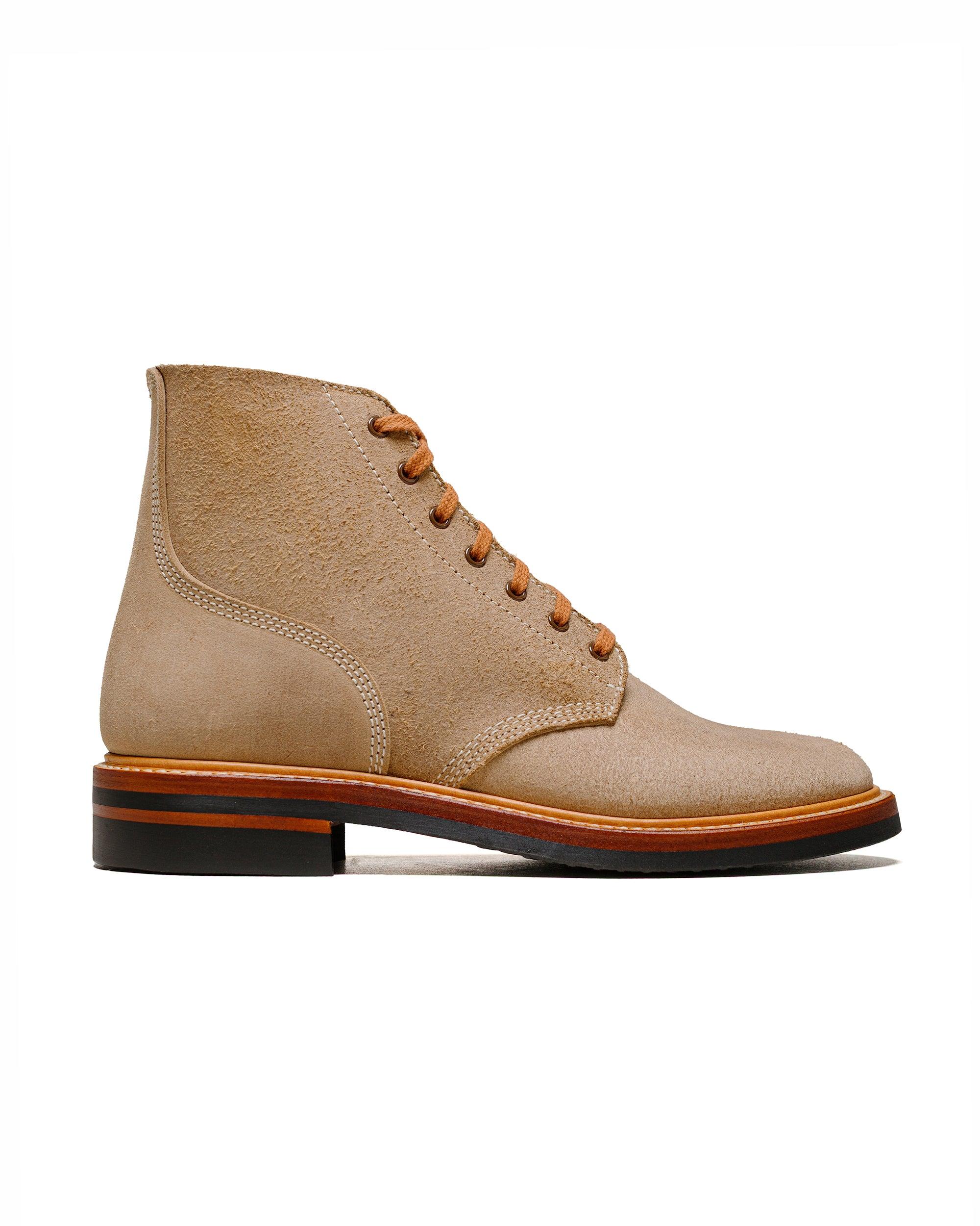 M-43 Service Shoes Horween Leather CXL Natural Roughout