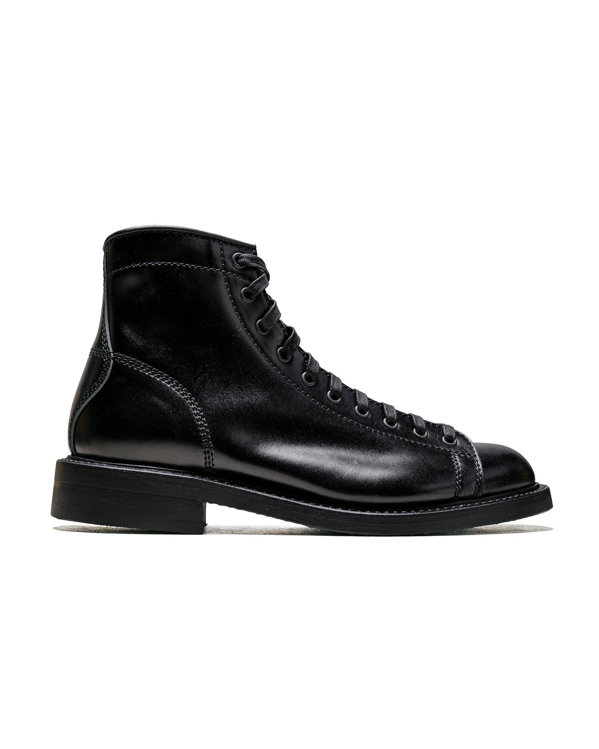 Monkey Boots Shinki Hikaku Shell Cordovan Black Ops