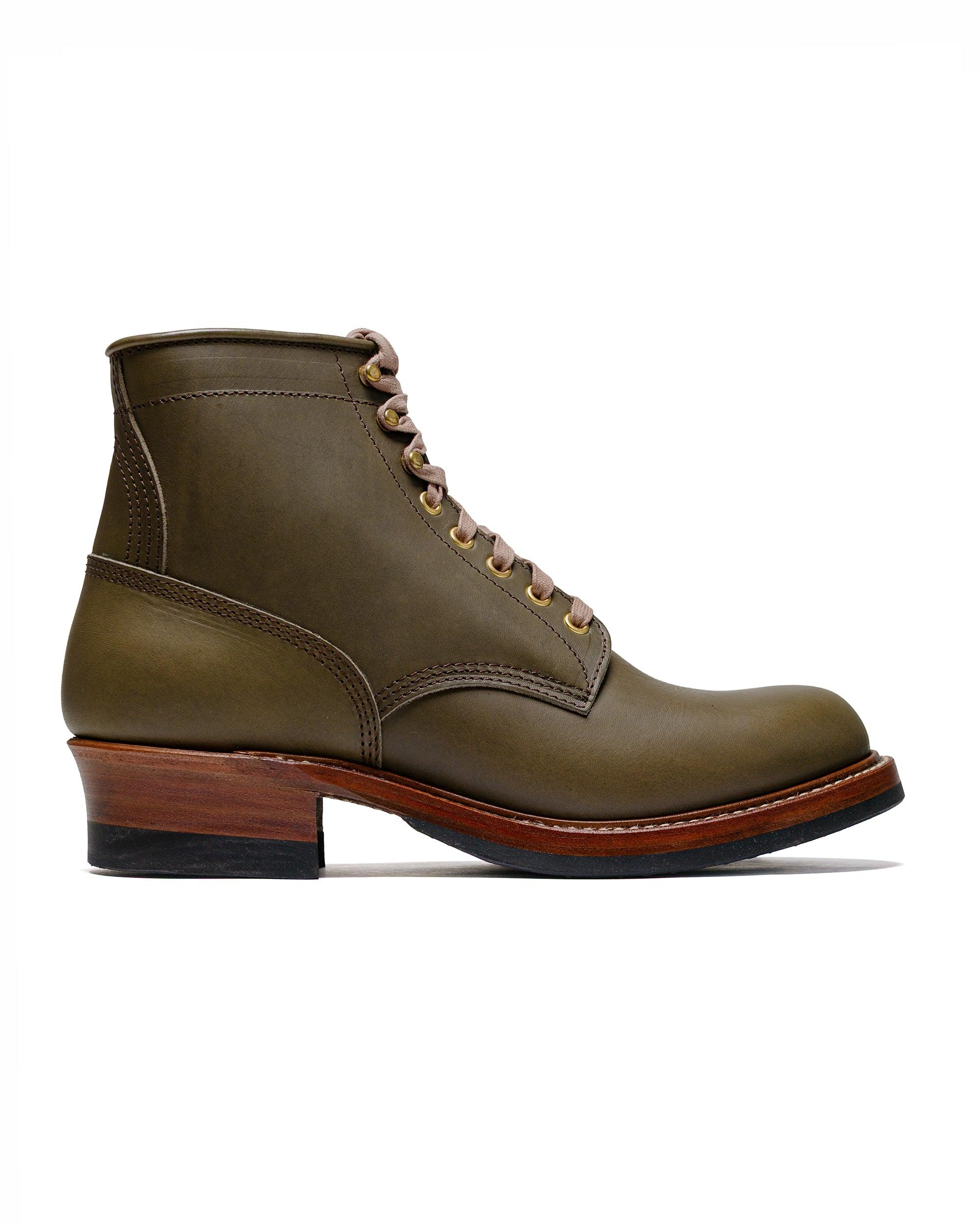 Steel Gang SW Boots Badalassi Carlo Vegetable Tanned Leather Grigio