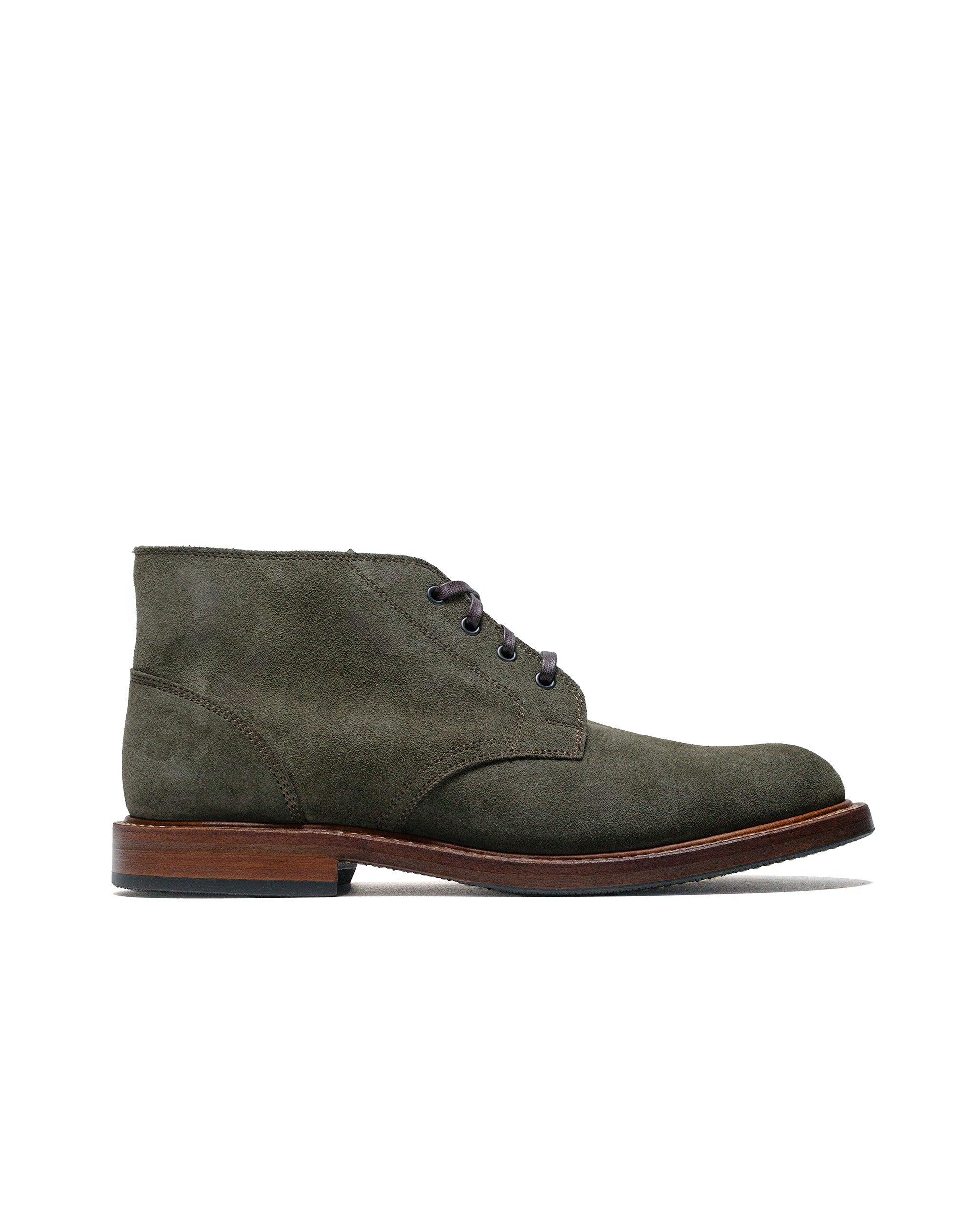 The Steadfast Chukka Boots Japanese Suede Olive