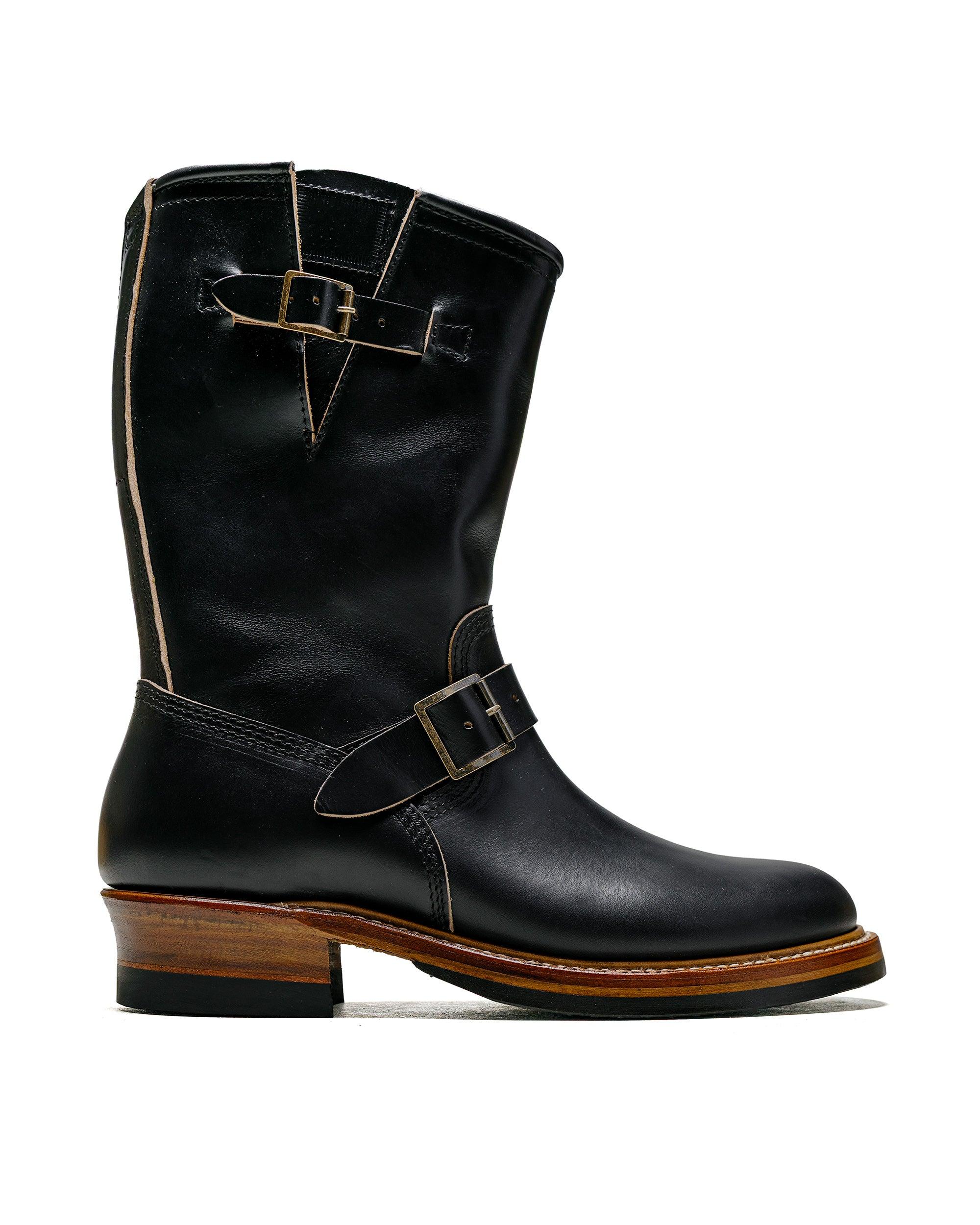 Wabash Engineer Boots Horween CXL Black