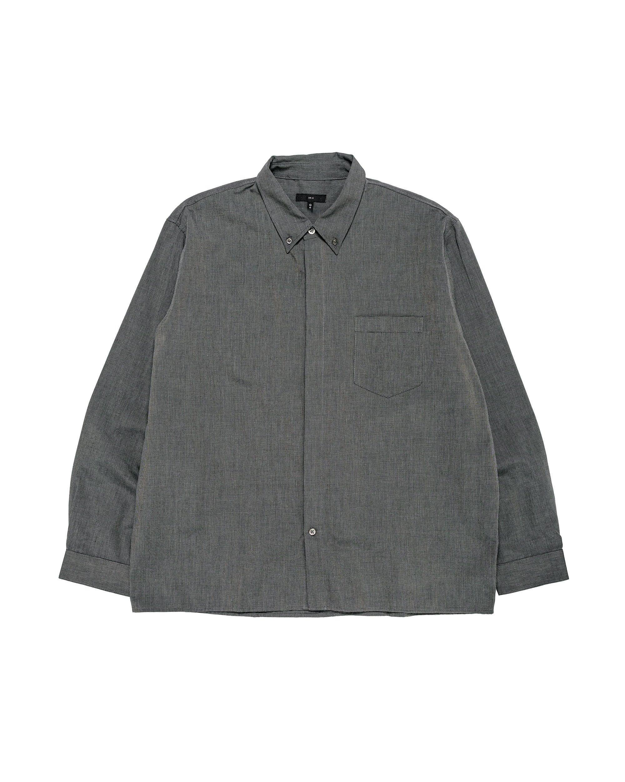Cover Button Down Coal