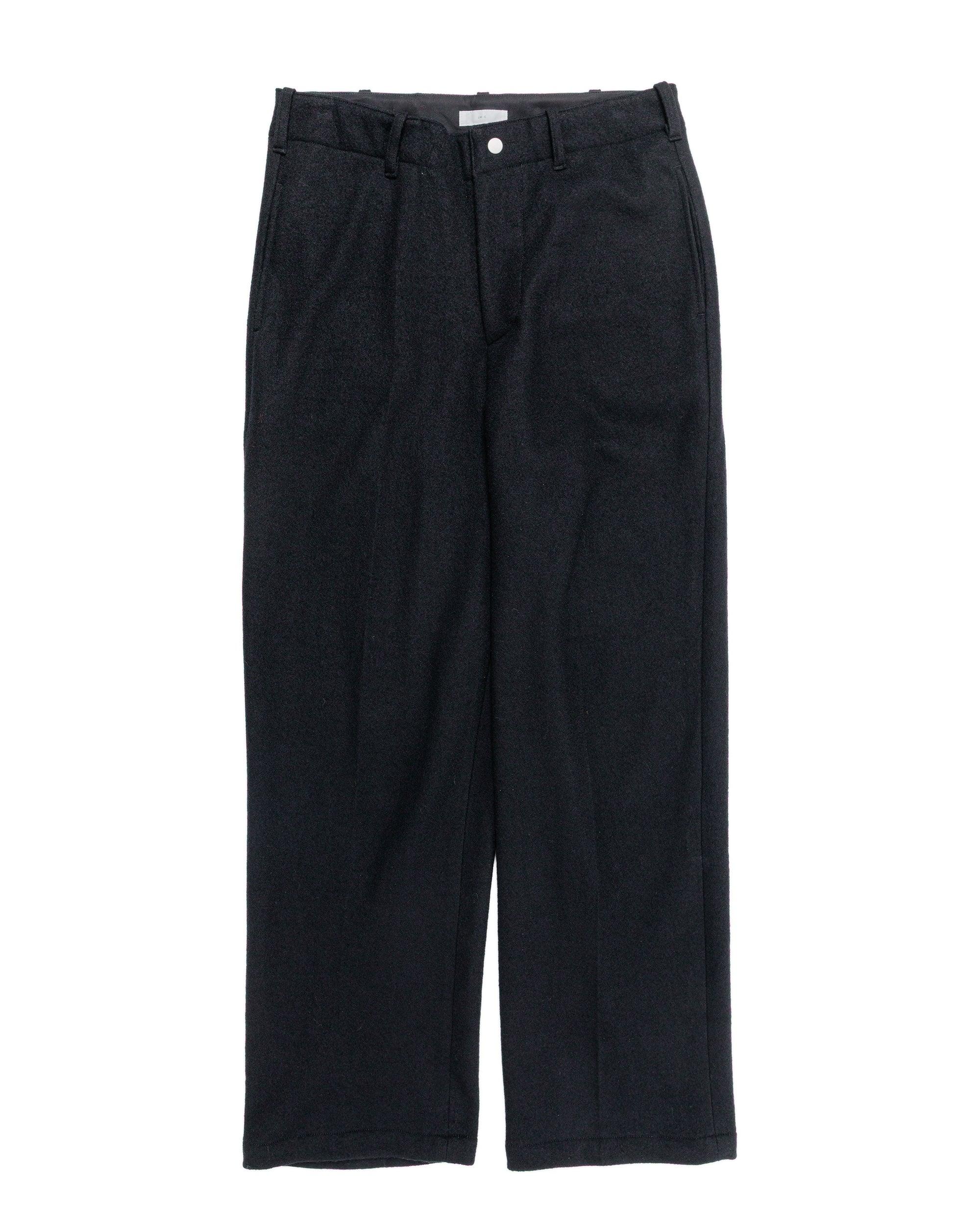 Crater Wool Trouser Black