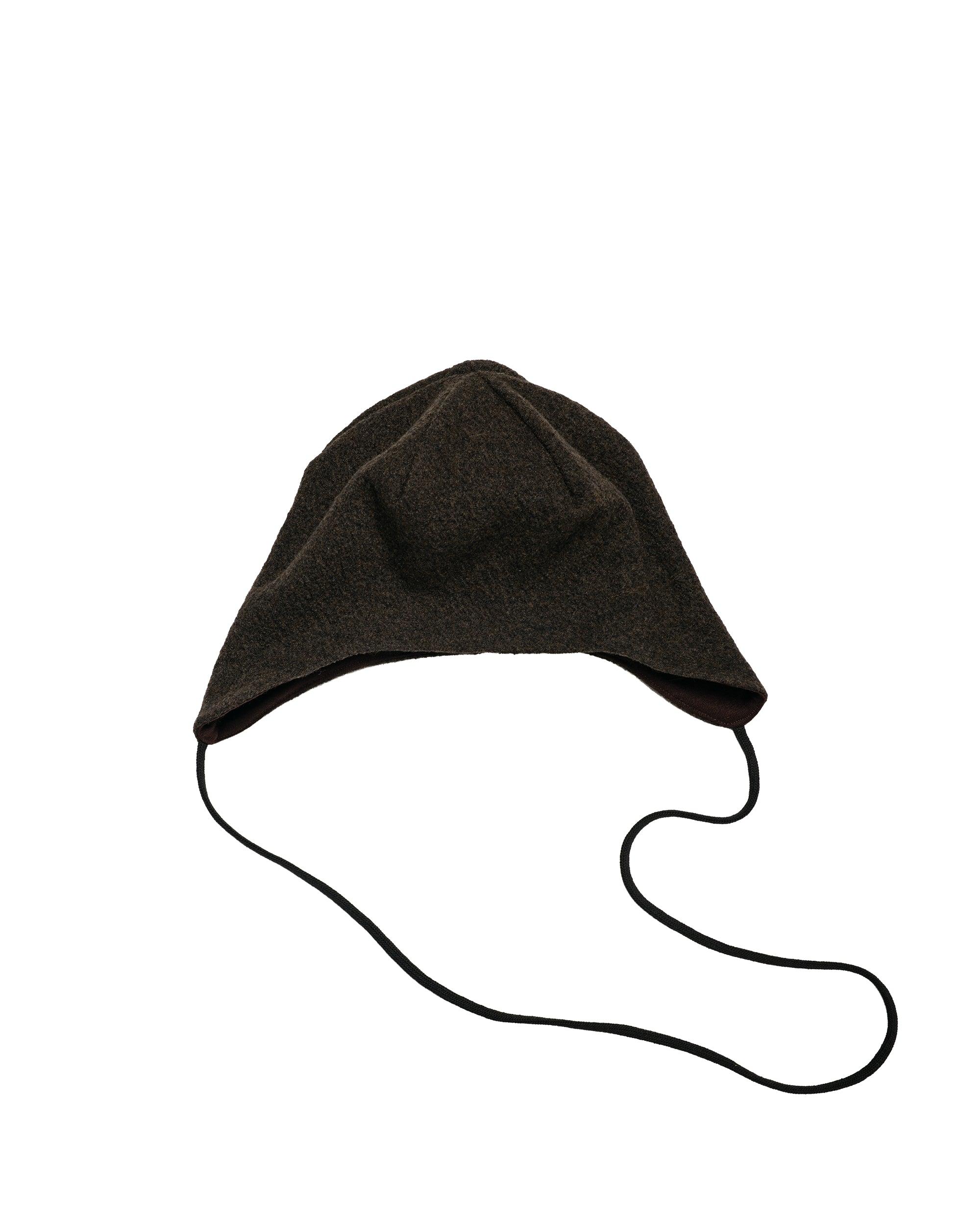 Ear Flap Beanie Brown