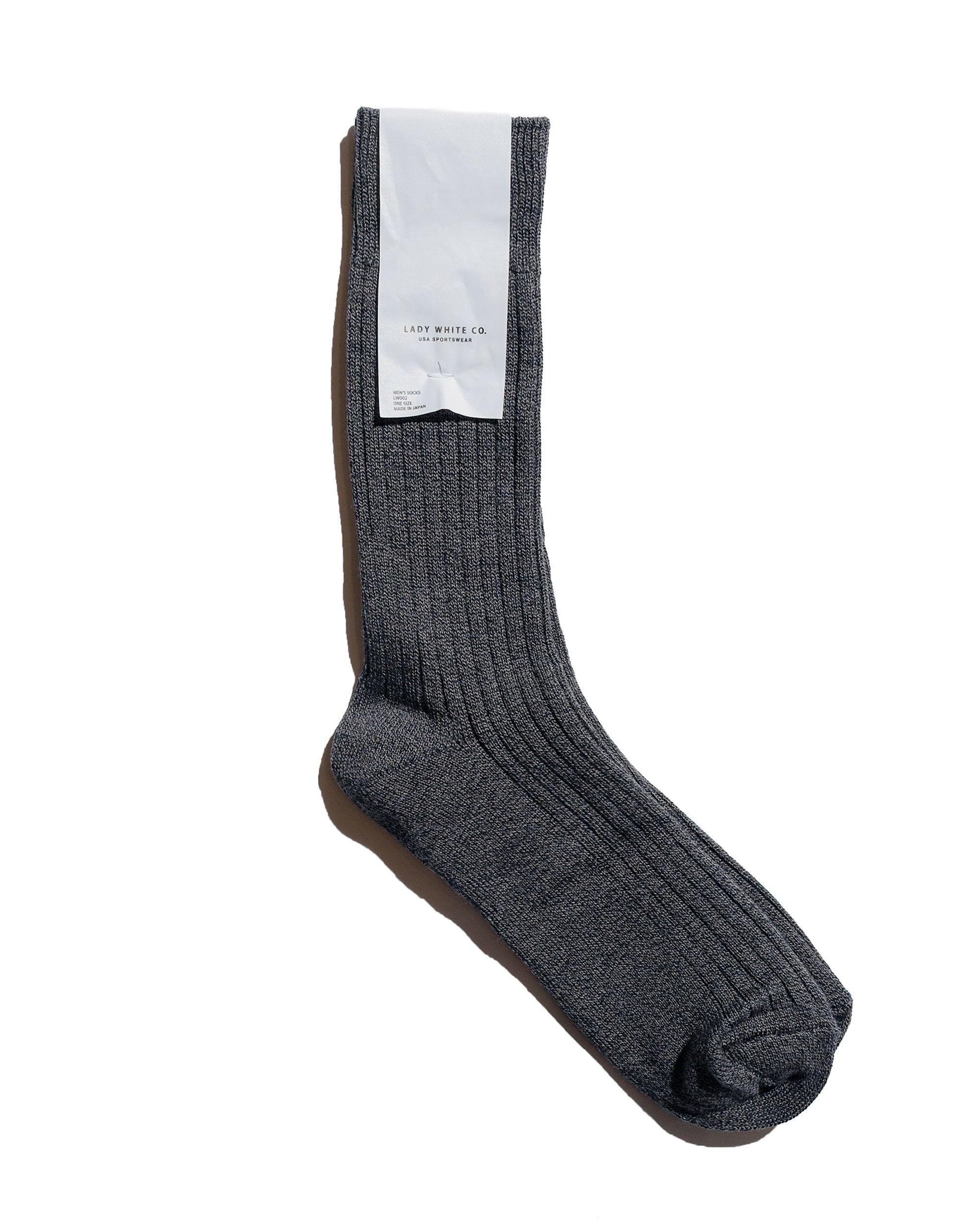 LWC Sock Black Melange