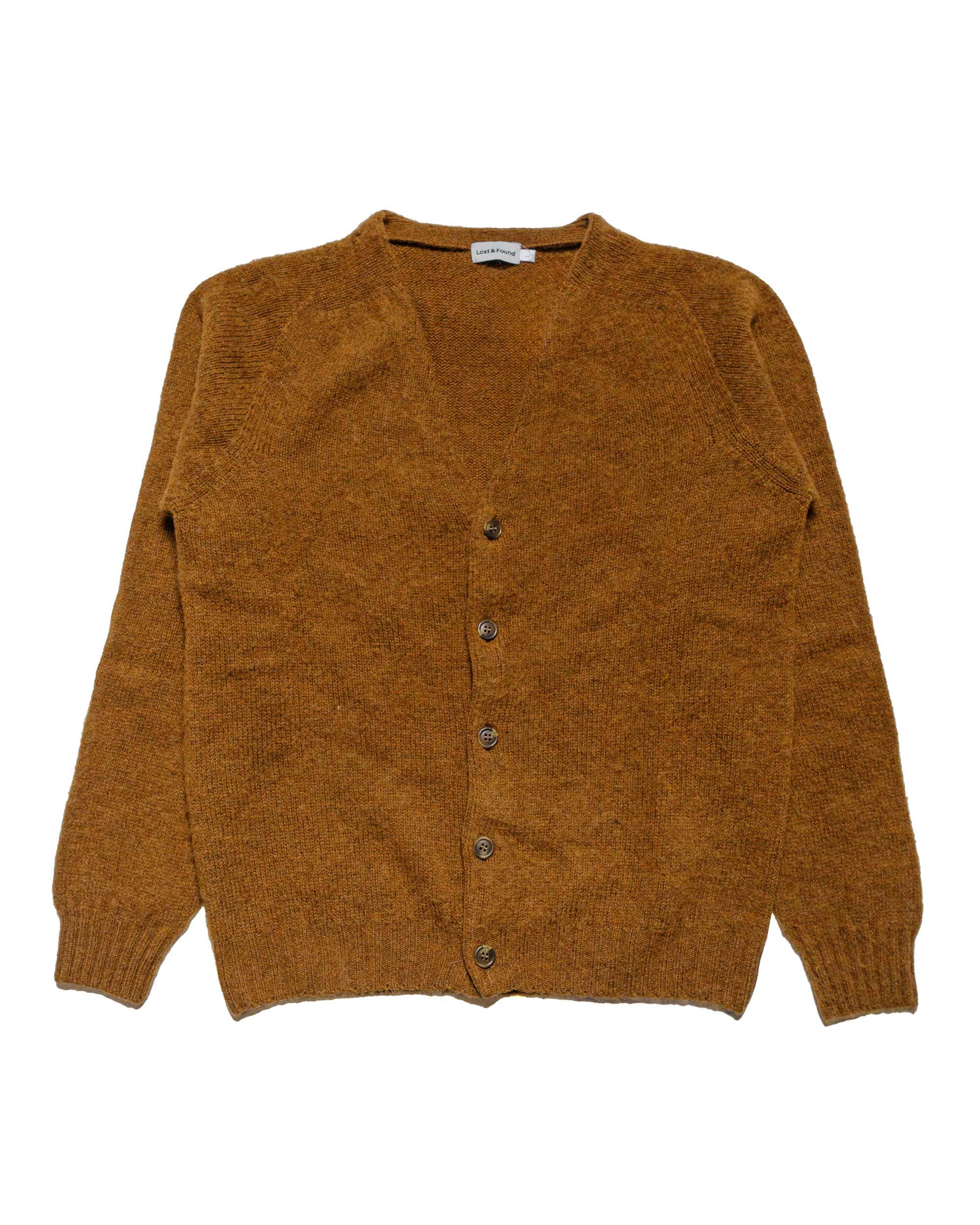 Shaggy Cardigan Pecan