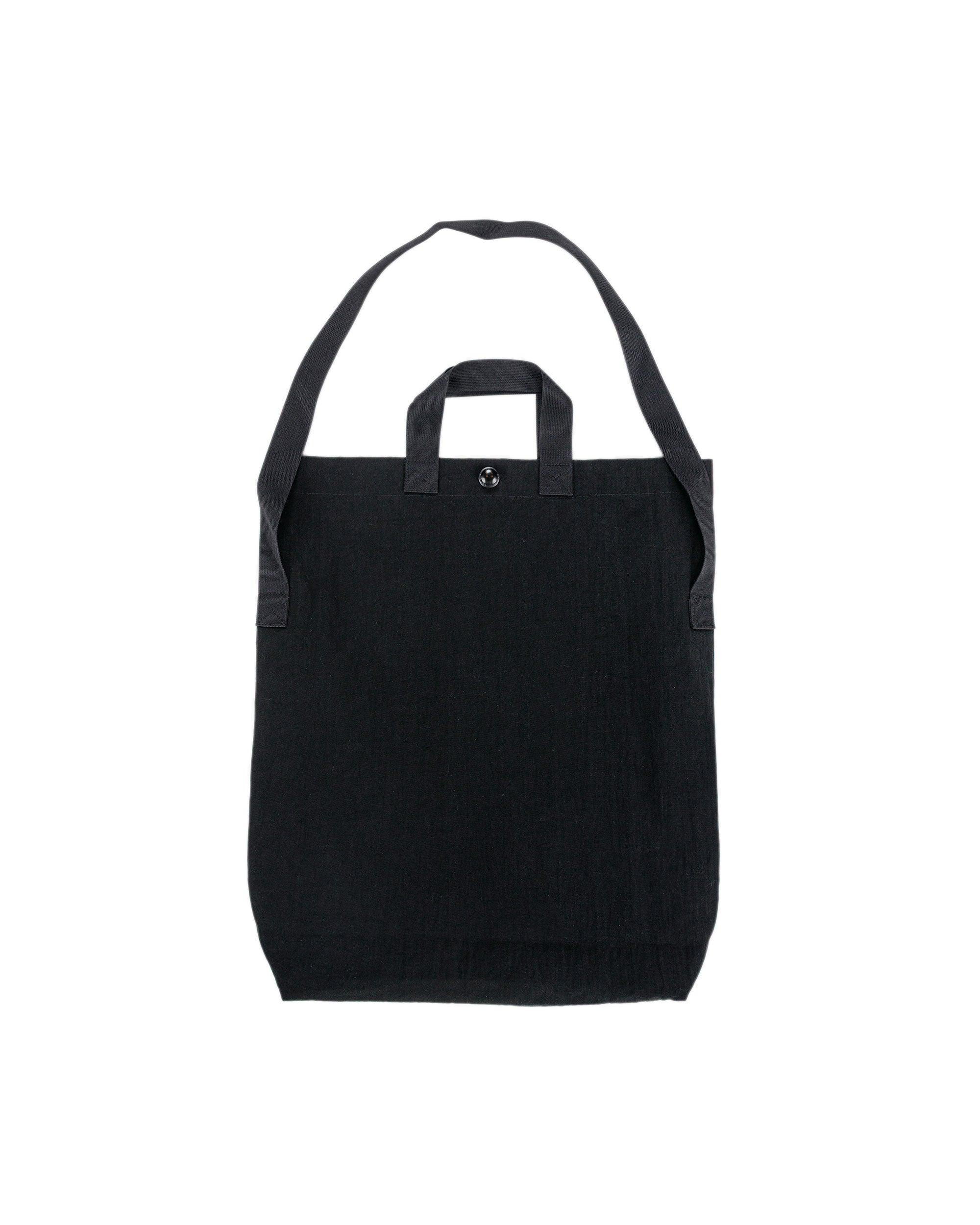 R0B1 'Multi Handle Tote' Black Nylon