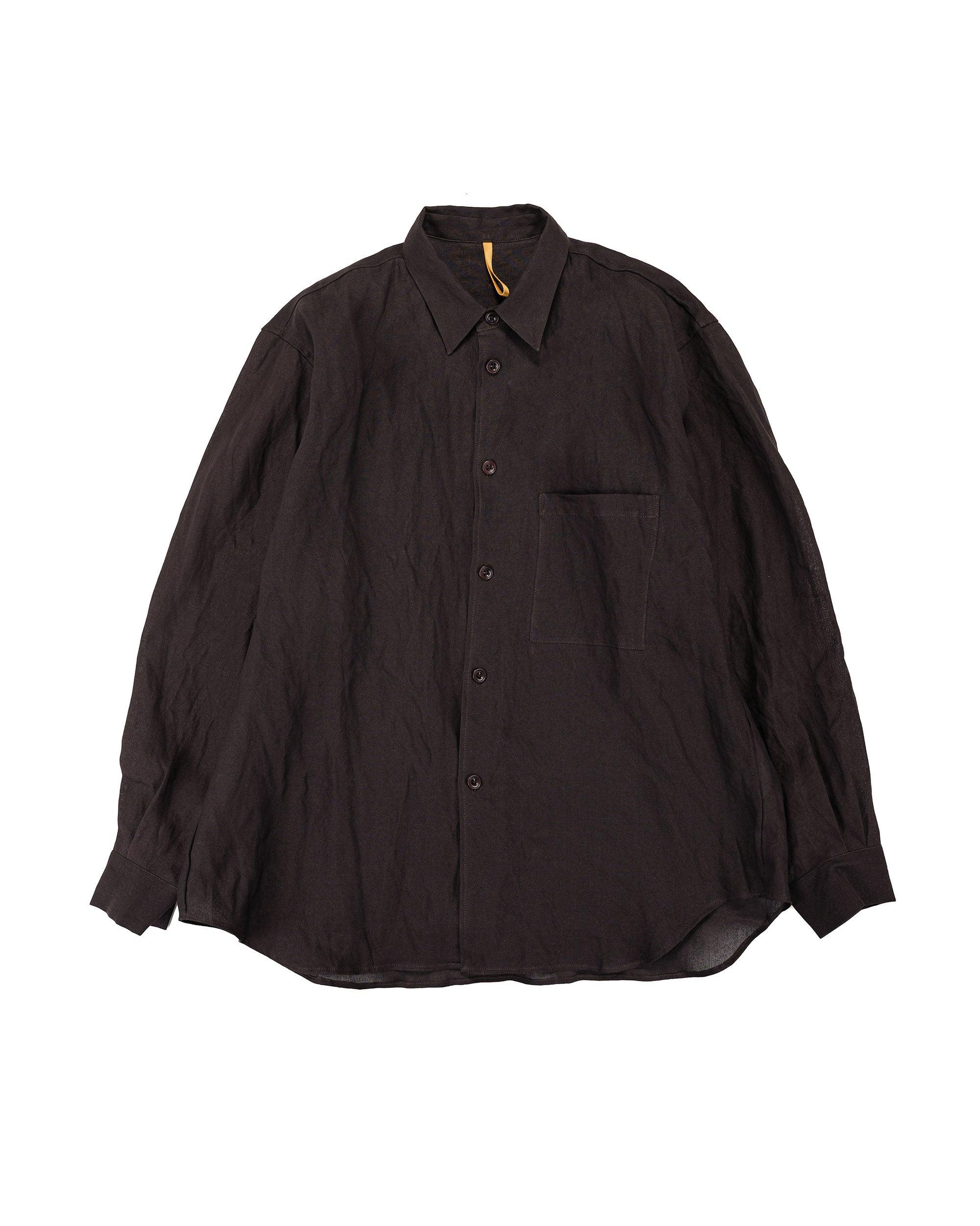 R0S8 'Weather Shirt w/Pkt' Humic Paper Gabardine
