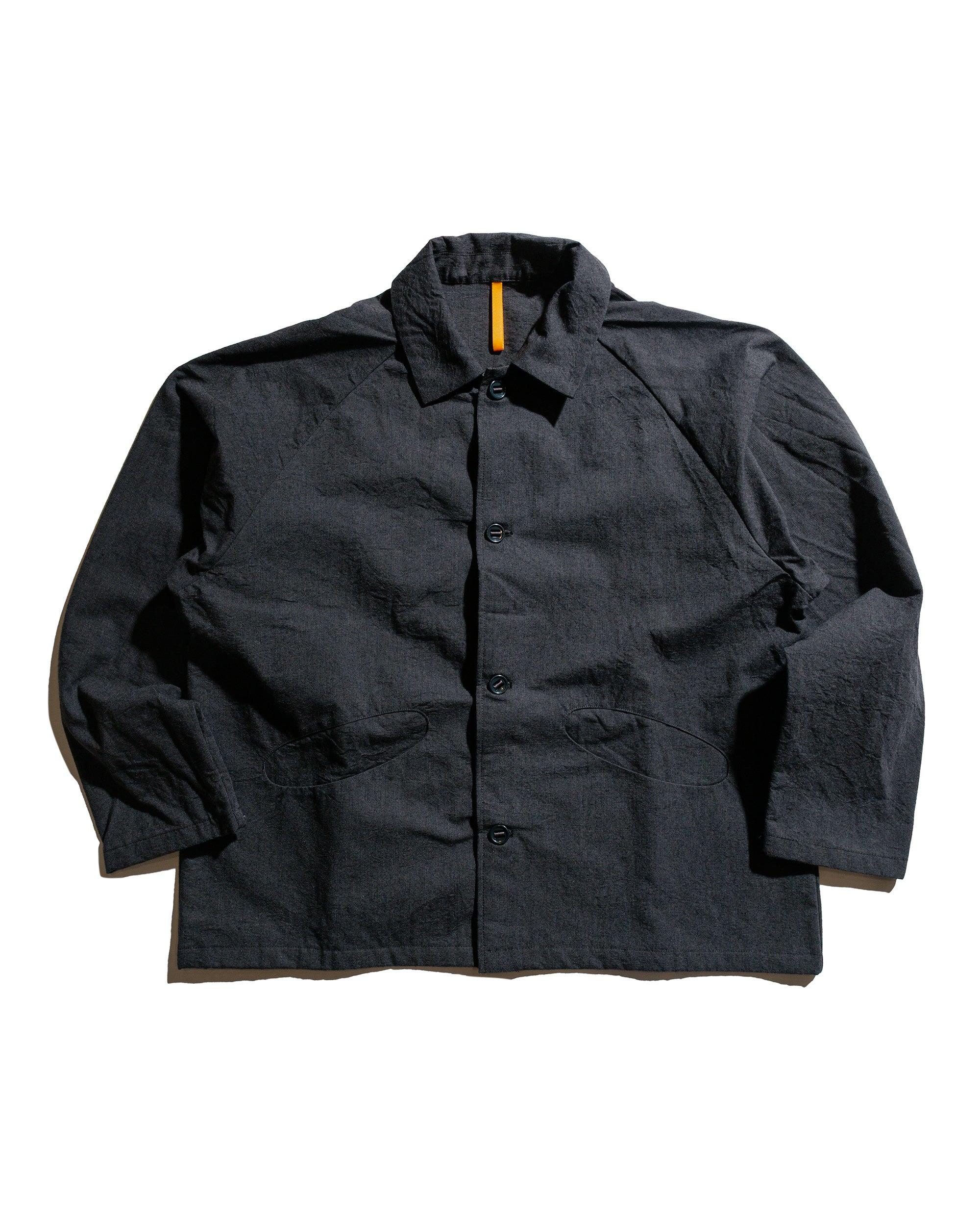 R19S3 Boat Shirt Granite Wool