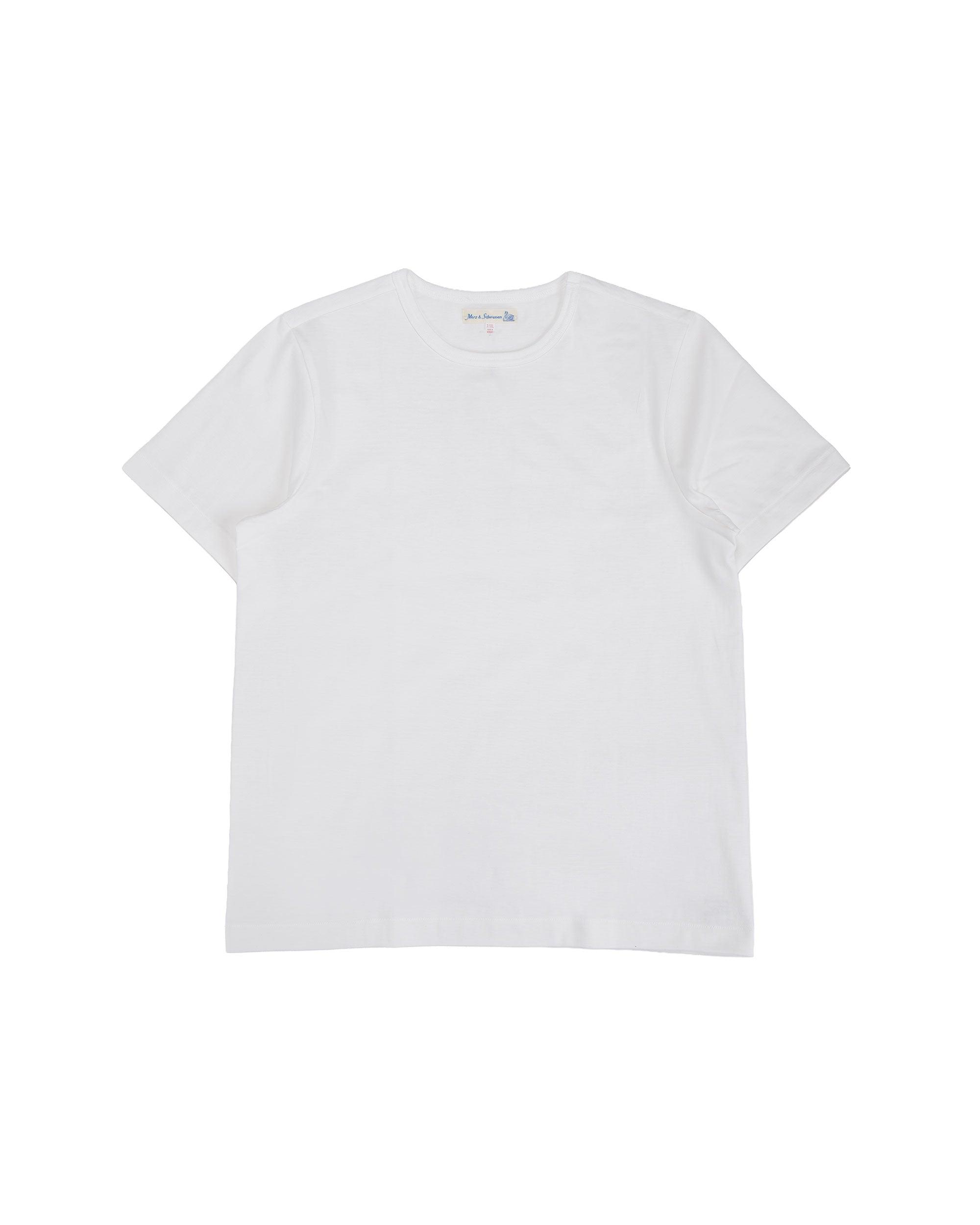 215 Loopwheeled T-Shirt White