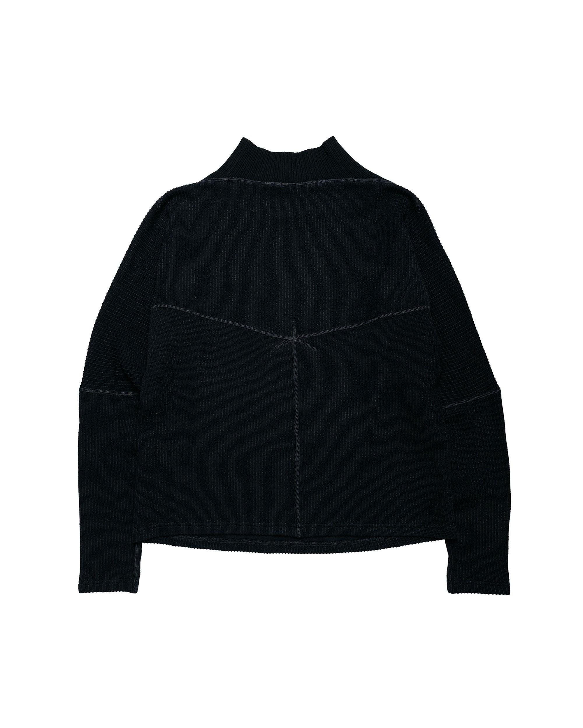 Bog T-Shirt Cotton Linen Rib Jersey/Black