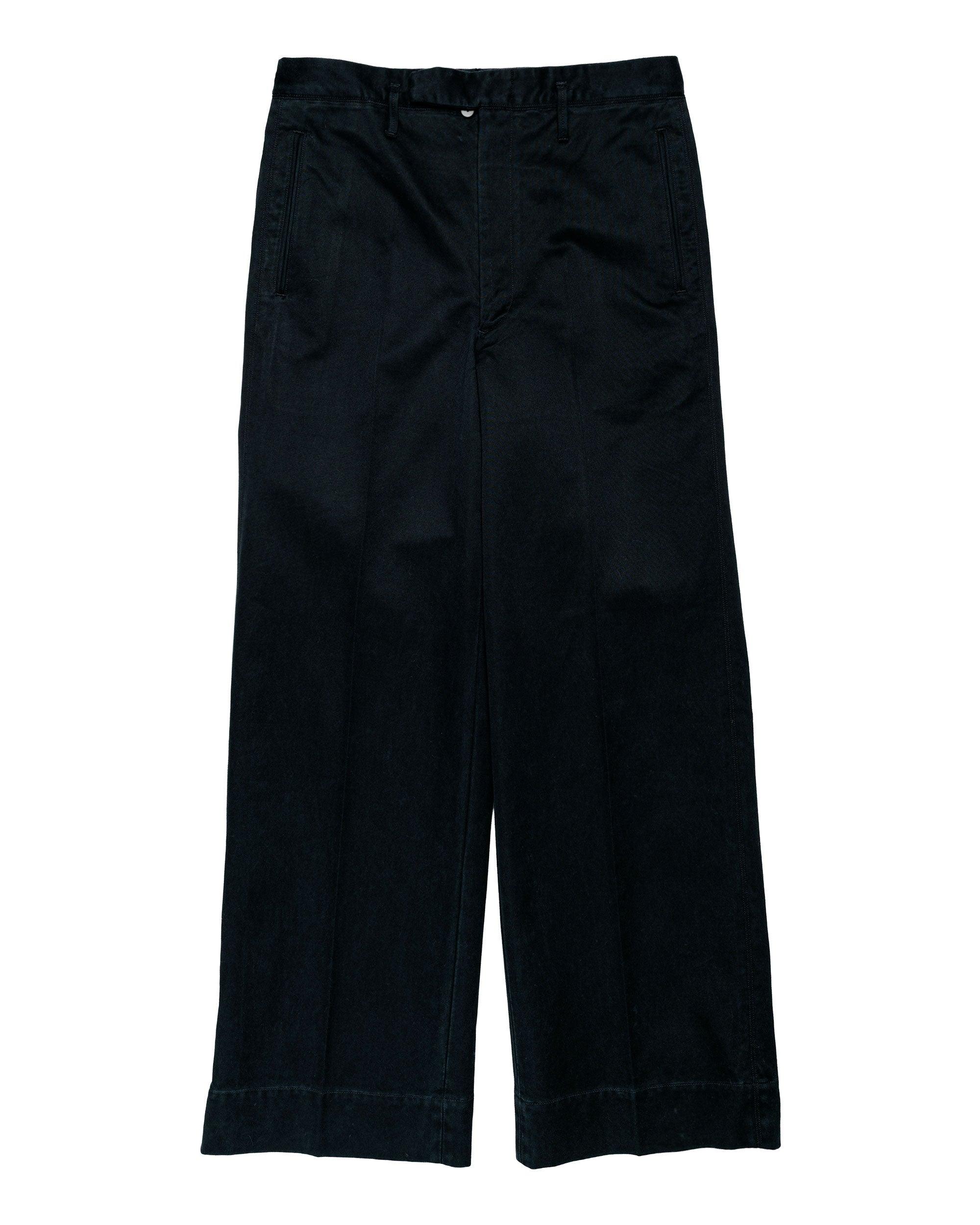 Loft Trousers Super Cotton Sateen/Black