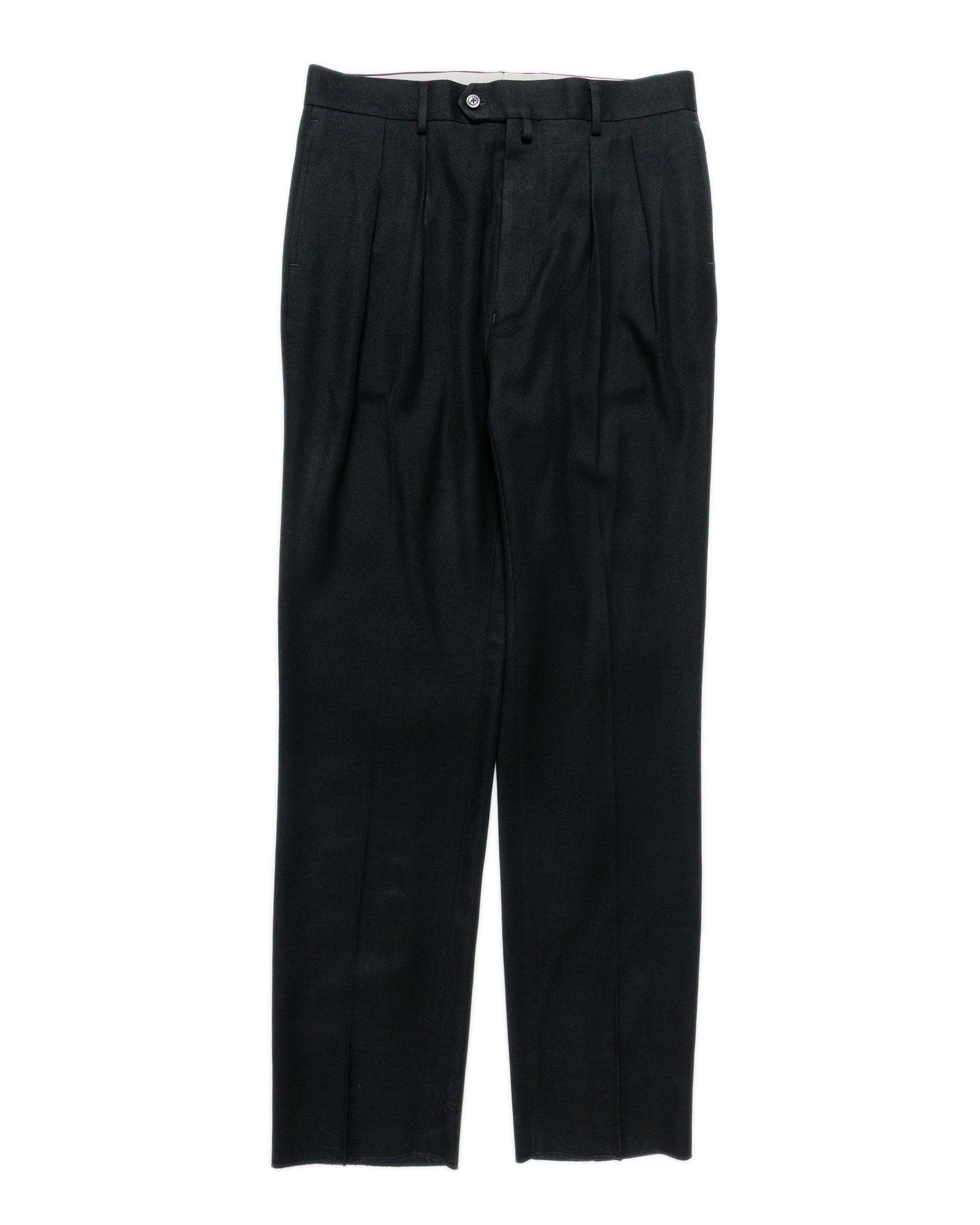 Wool Tricotine Standard Black