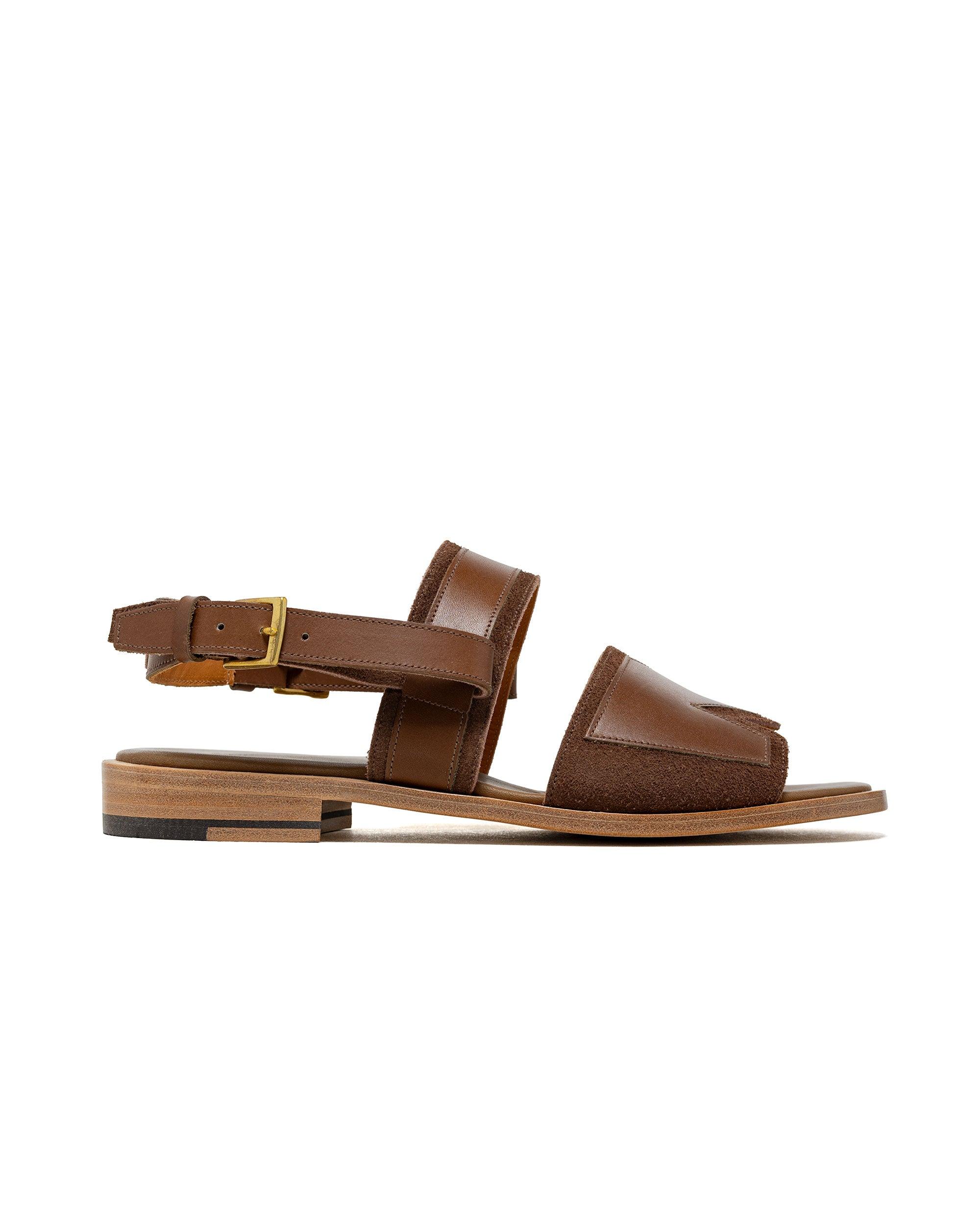 Ballard Leather Sandals Brown
