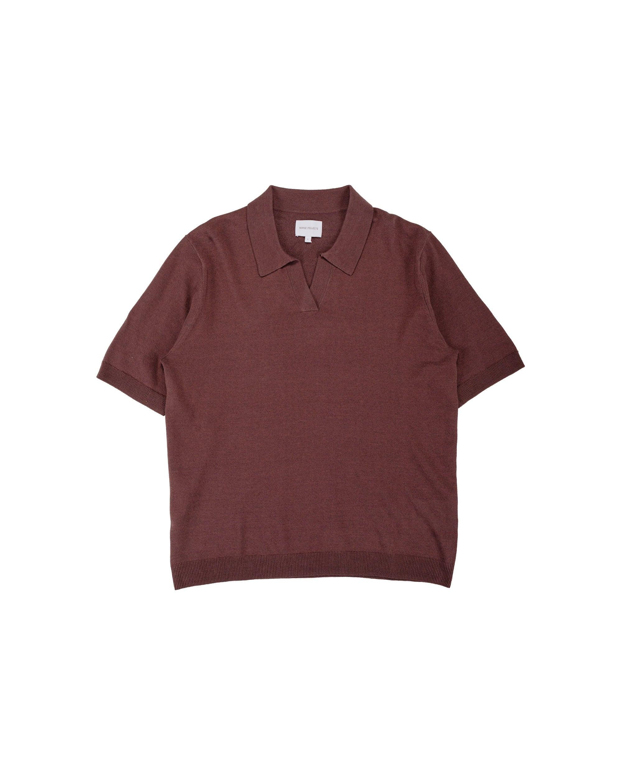 Anholt Cotton Paper Polo Shale