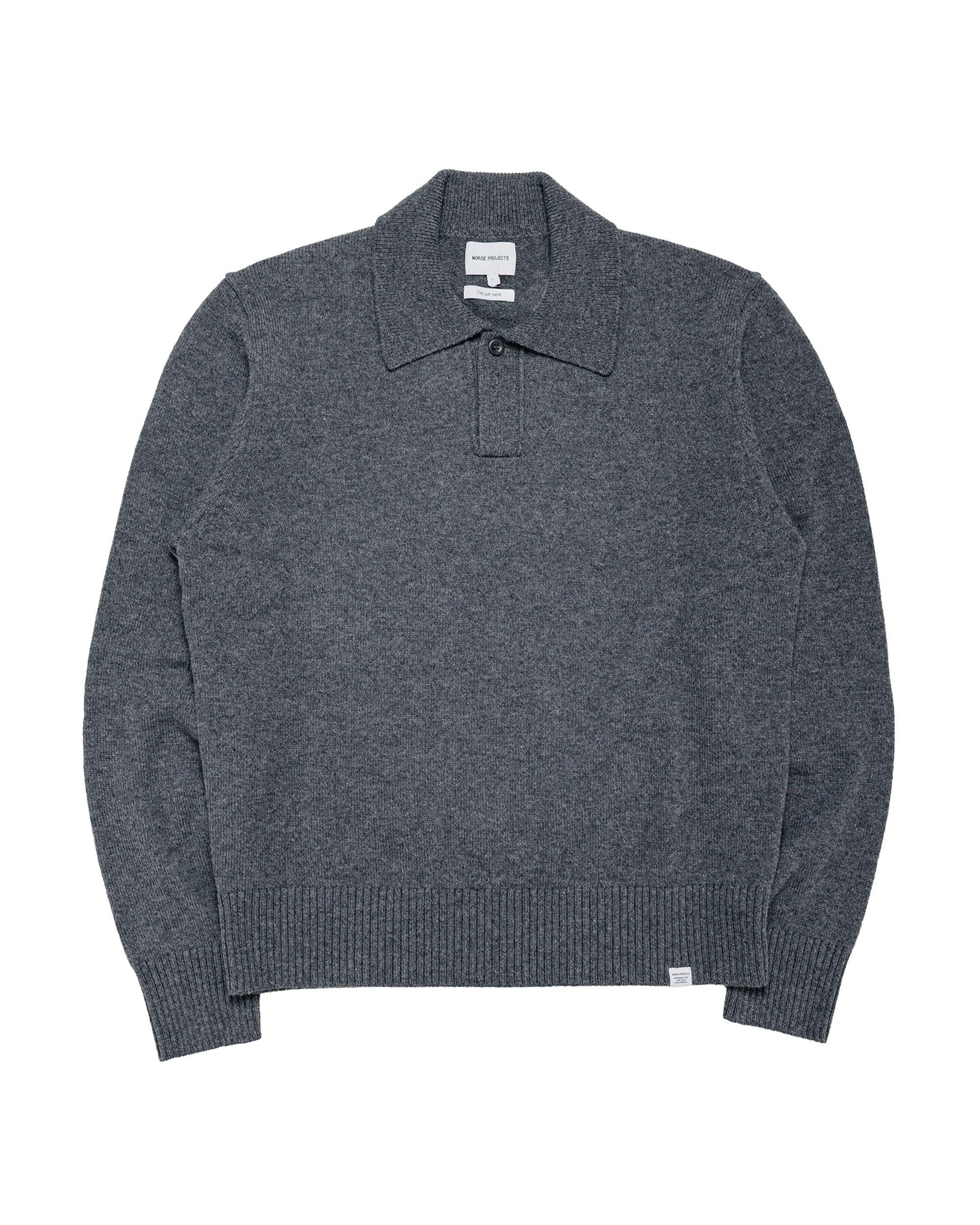 Anholt Lambswool Grey Melange