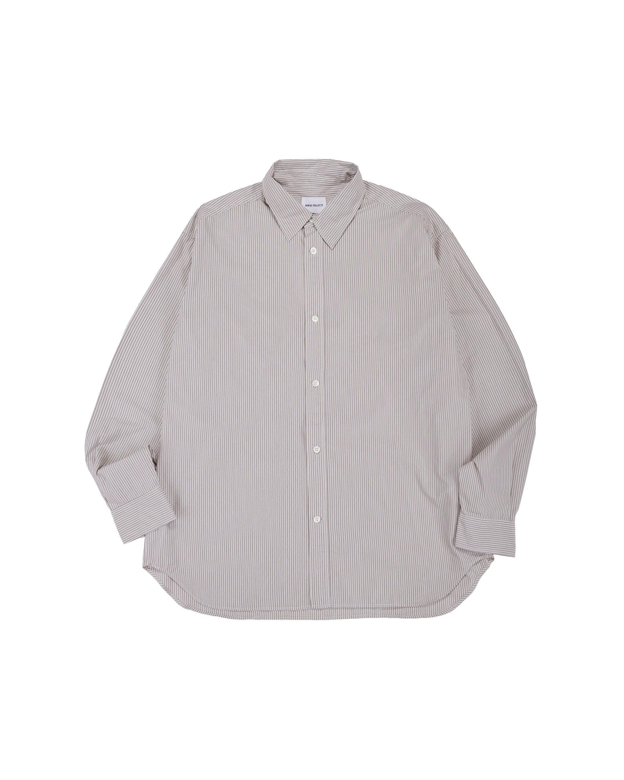 Espevik Fine Oversize Shirt Walnut