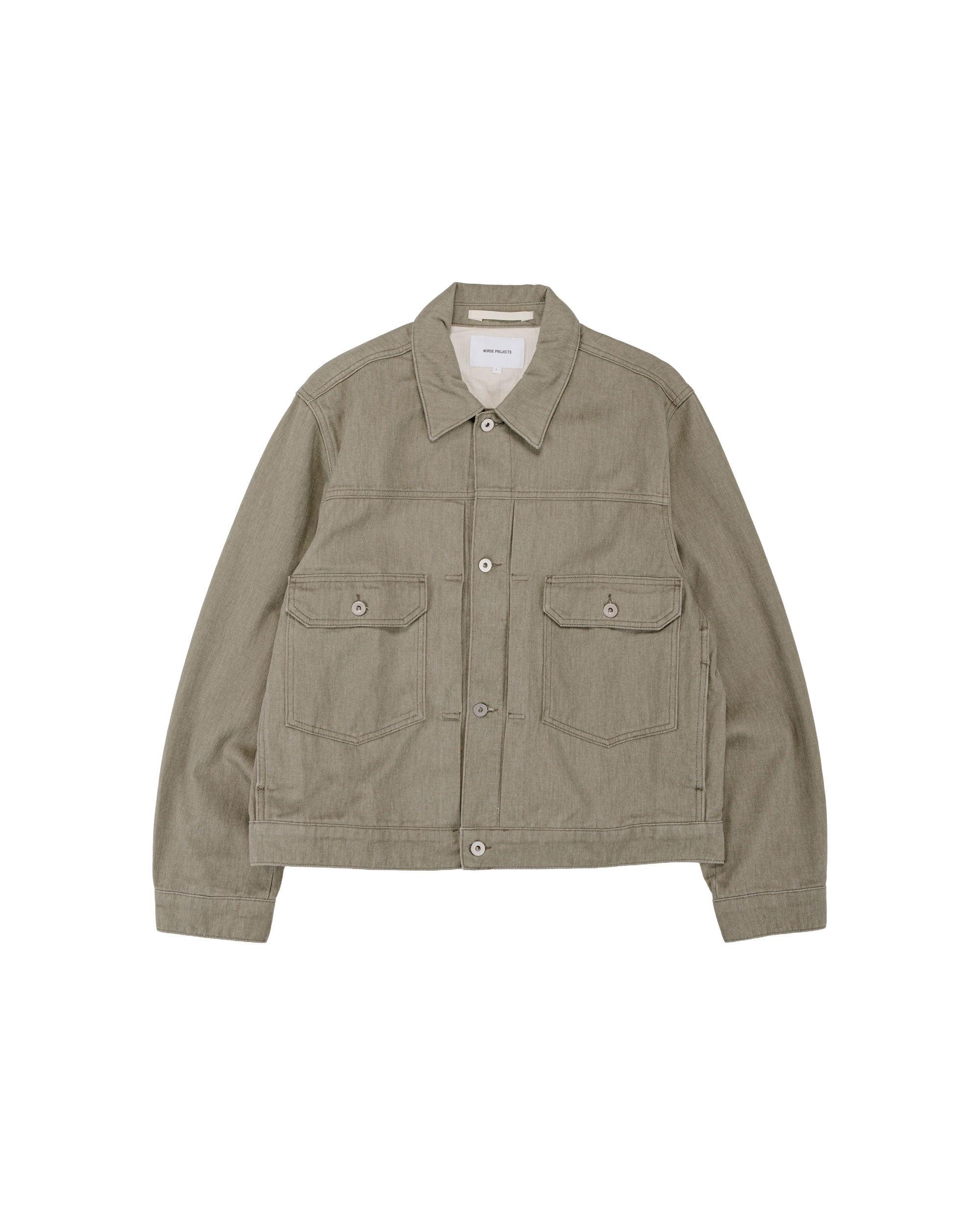 Storadal Resist Dyed Twill Type II Jacket Vetiver
