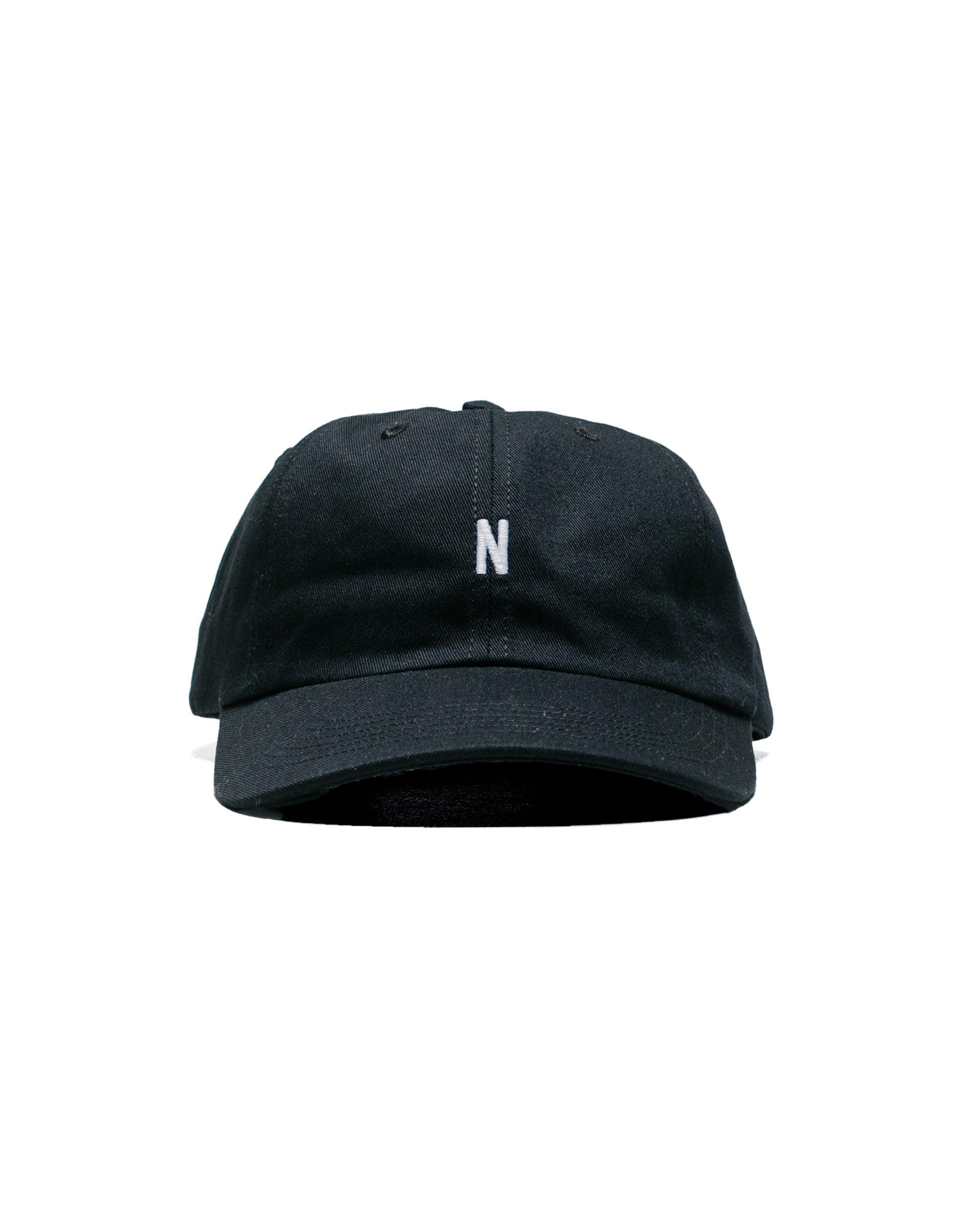 Twill Sports Cap Black