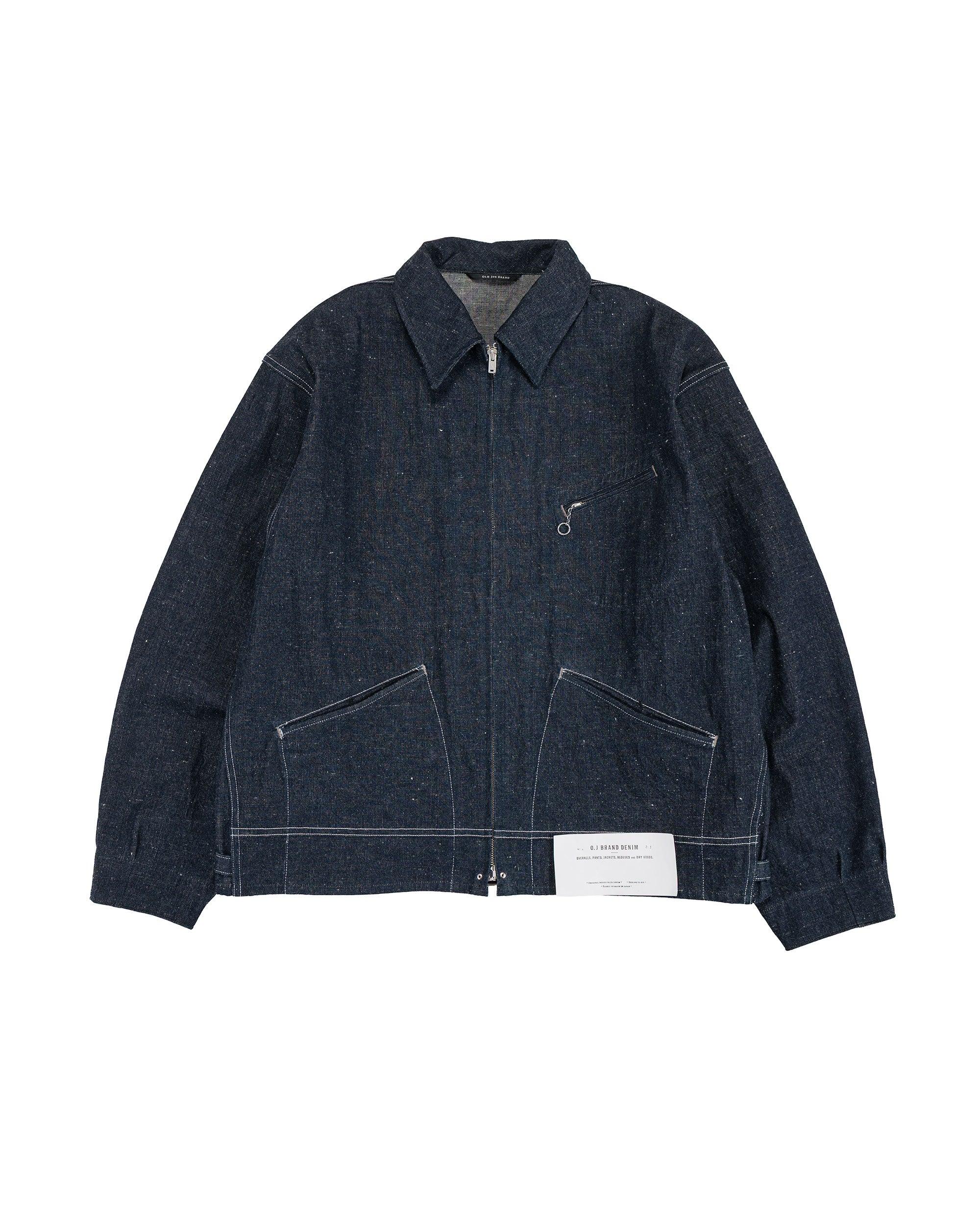 Erwin Zip Jacket Indigo