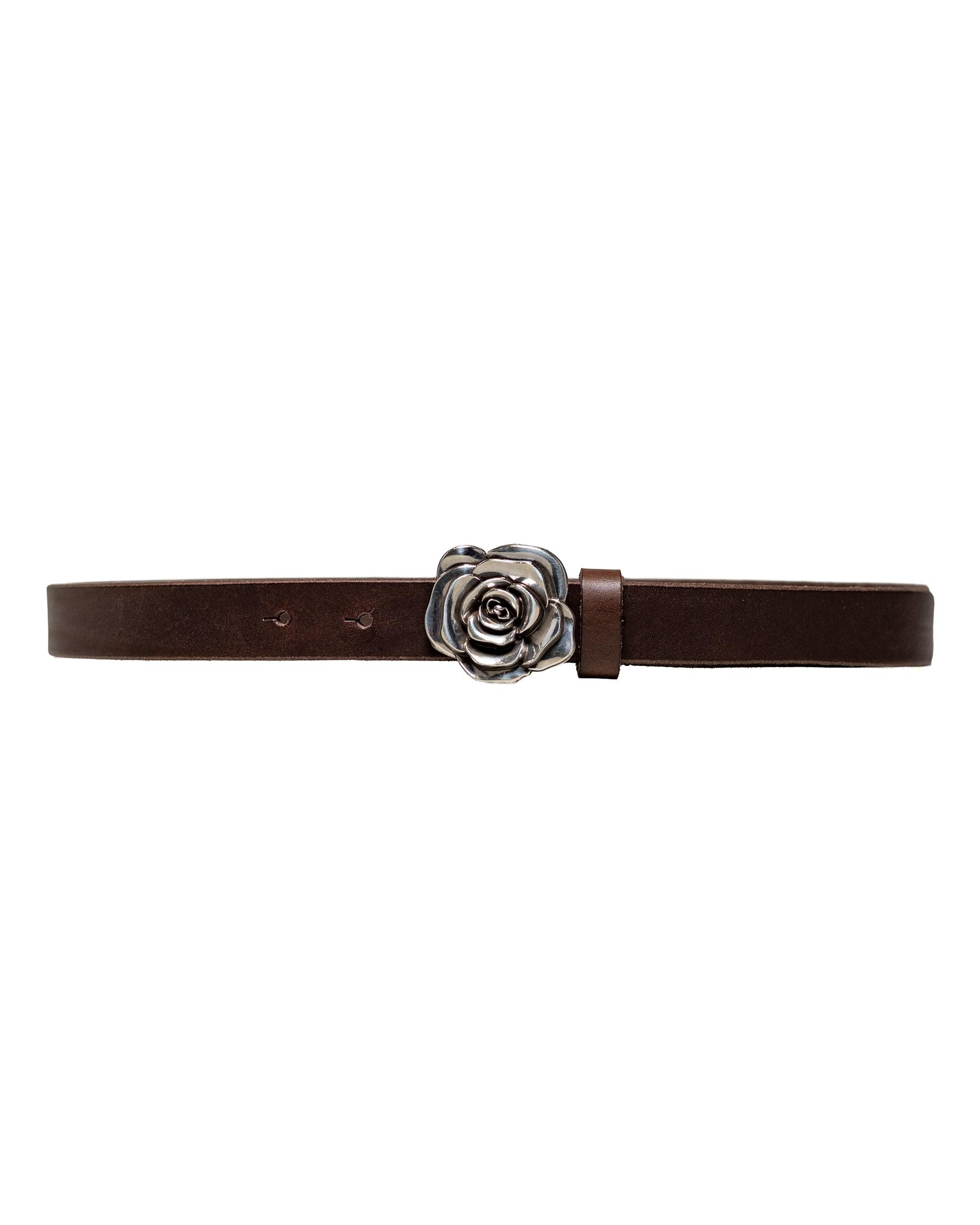 Rose Belt Ebenholz Matte Bullhide