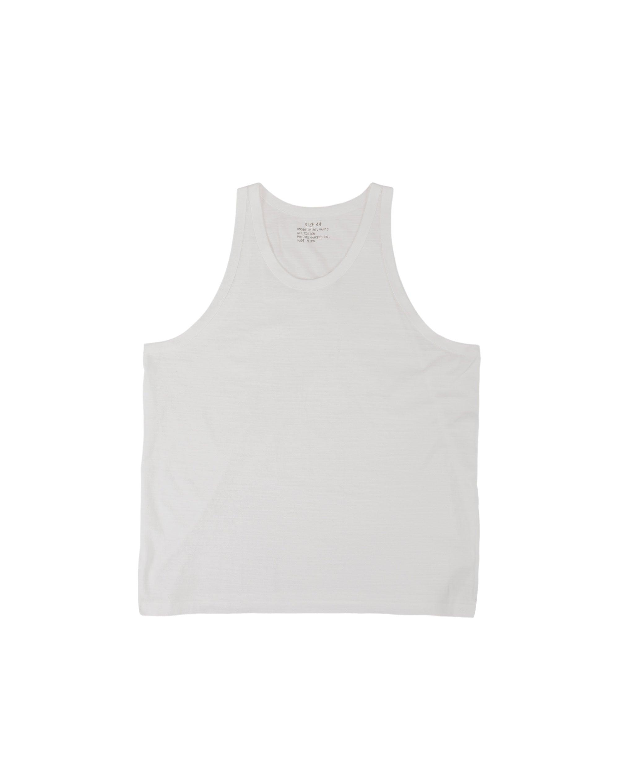 Naval Tank Top Off White