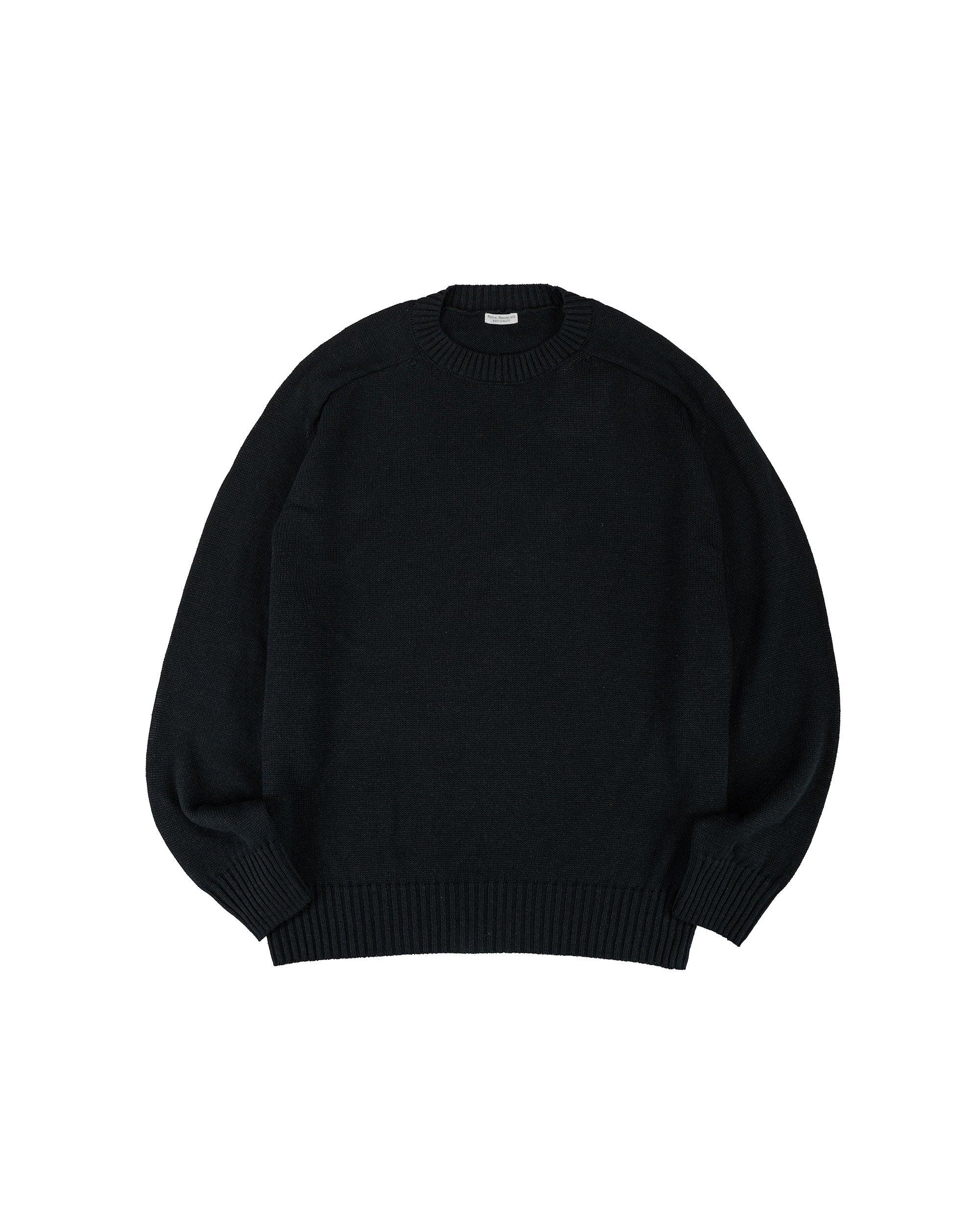 C/L Crewneck Knit Ink Black