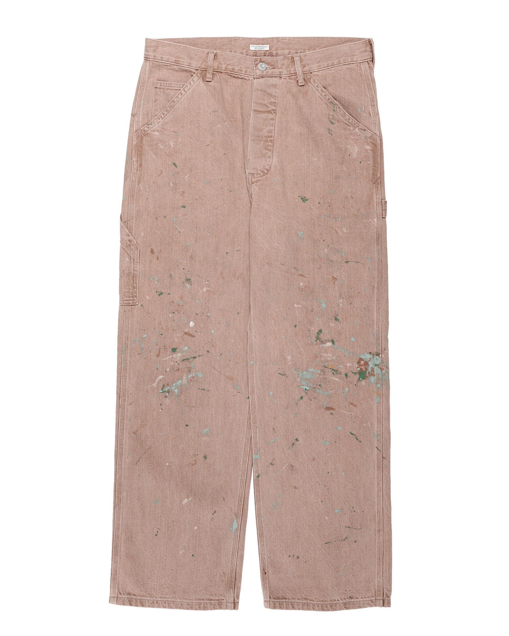 Denim Painter Trousers Brown(Painted)