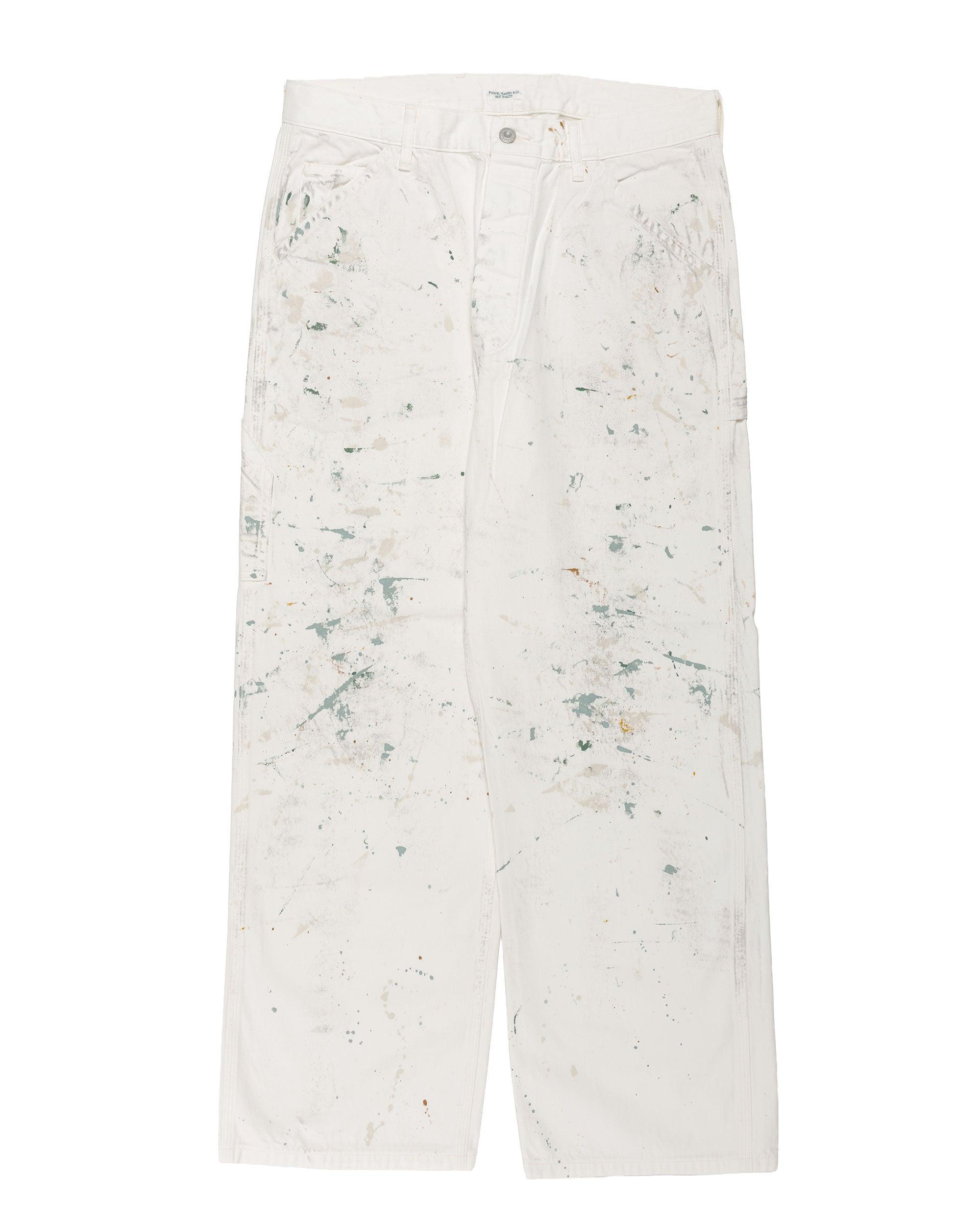 Denim Painter Trousers C.White(Painted)