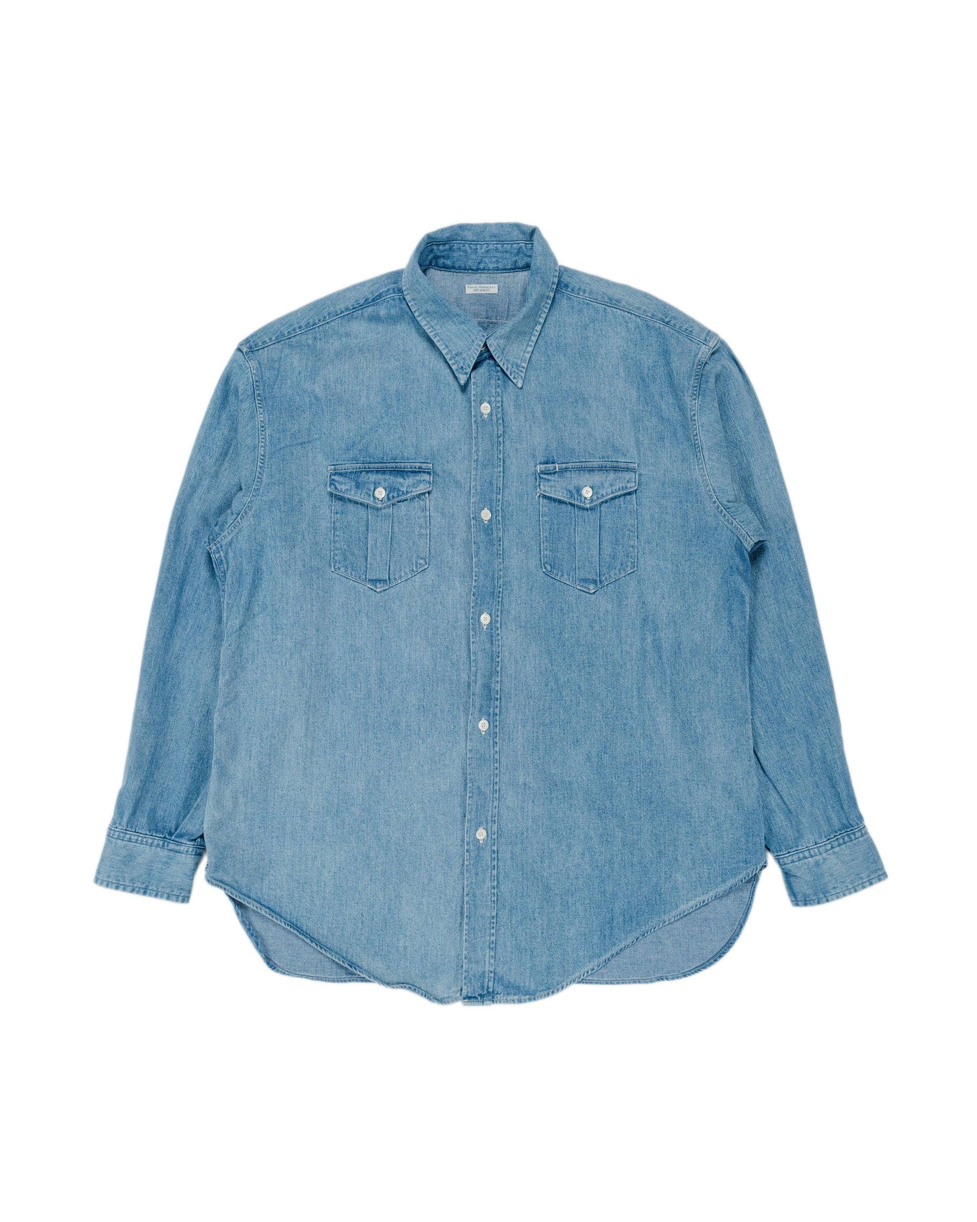 Denim Workaday Shirt Indigo (Fade)