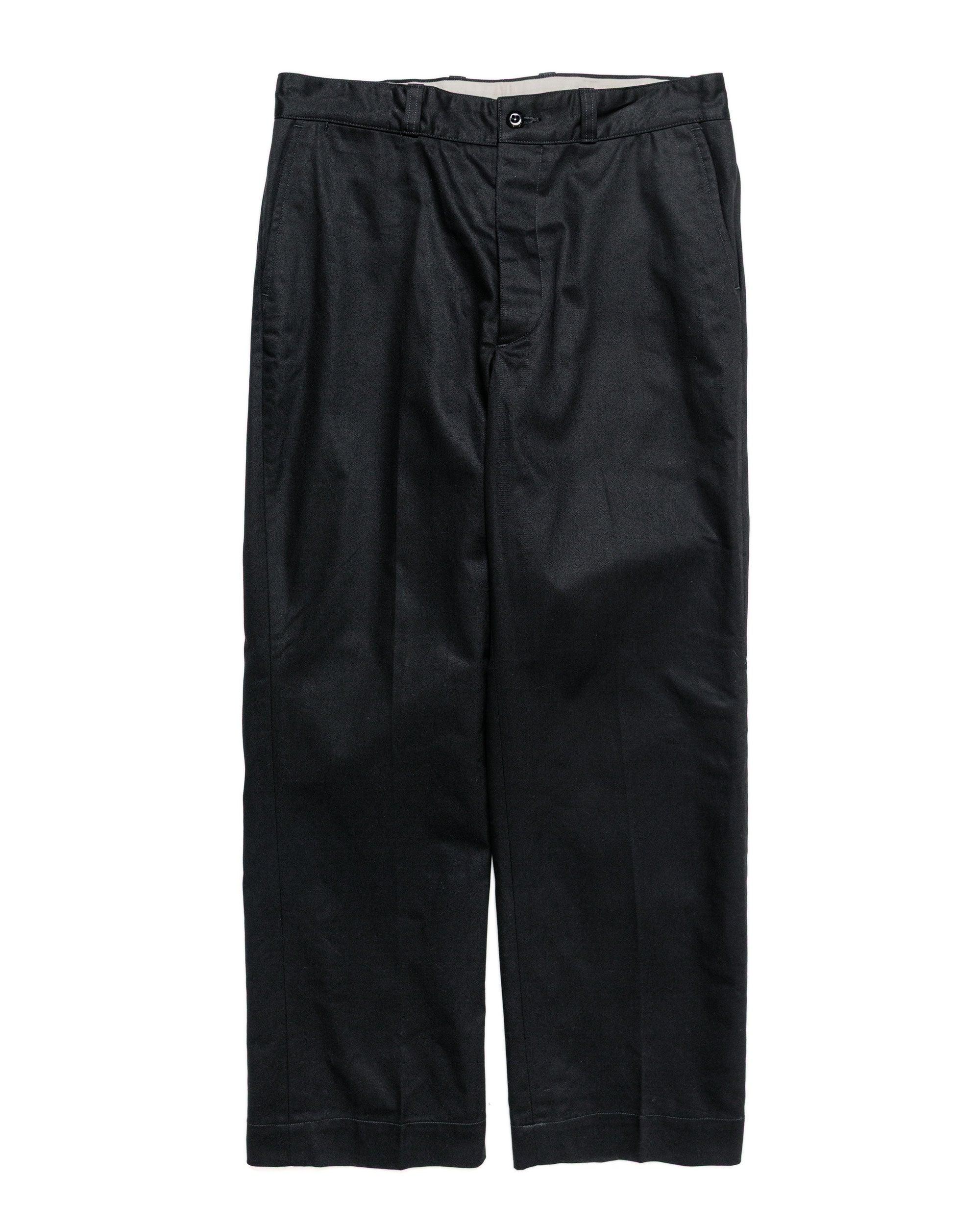Officer Trousers (Regular) Ink Black