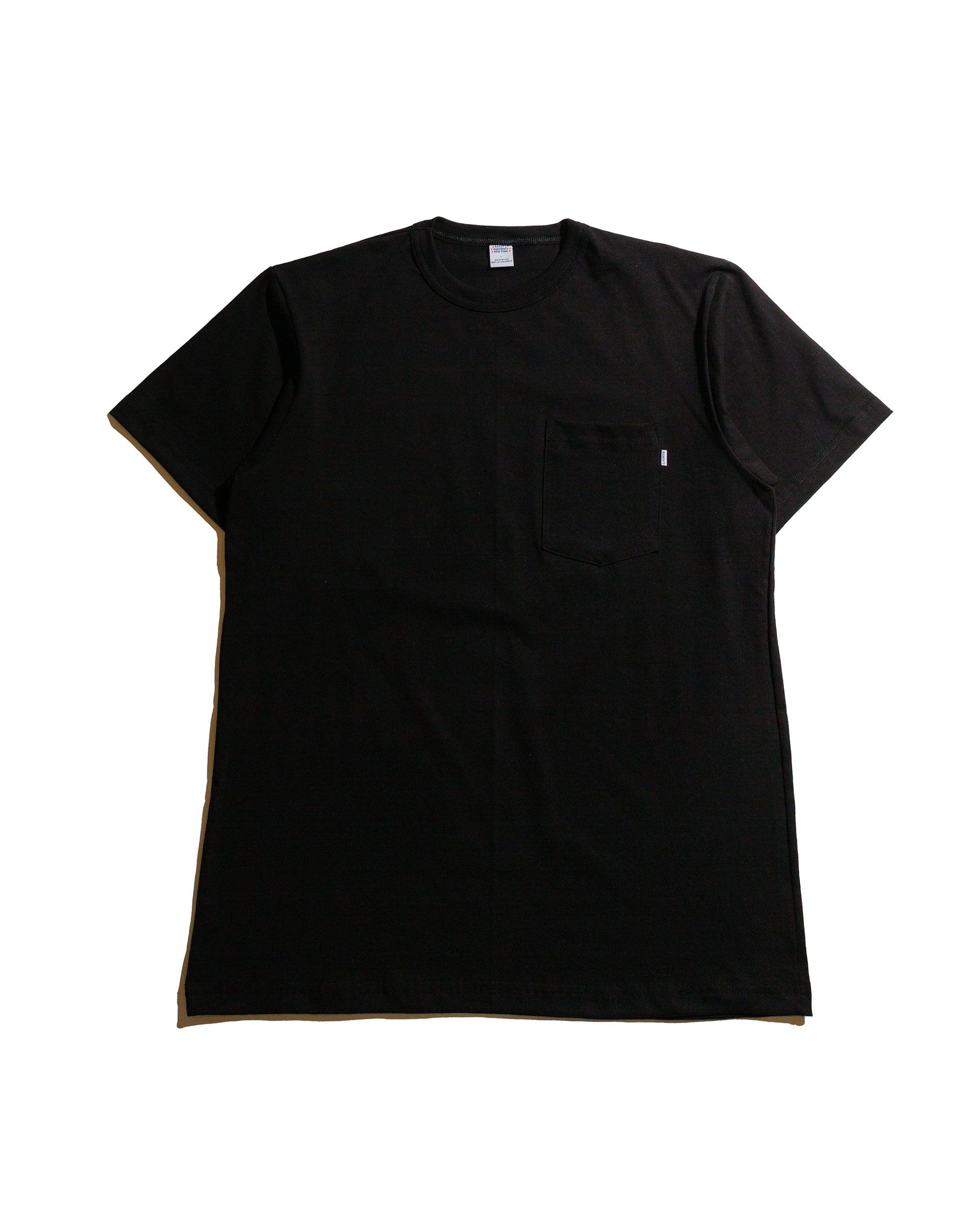 Pocket Tee (Tab Label) Black
