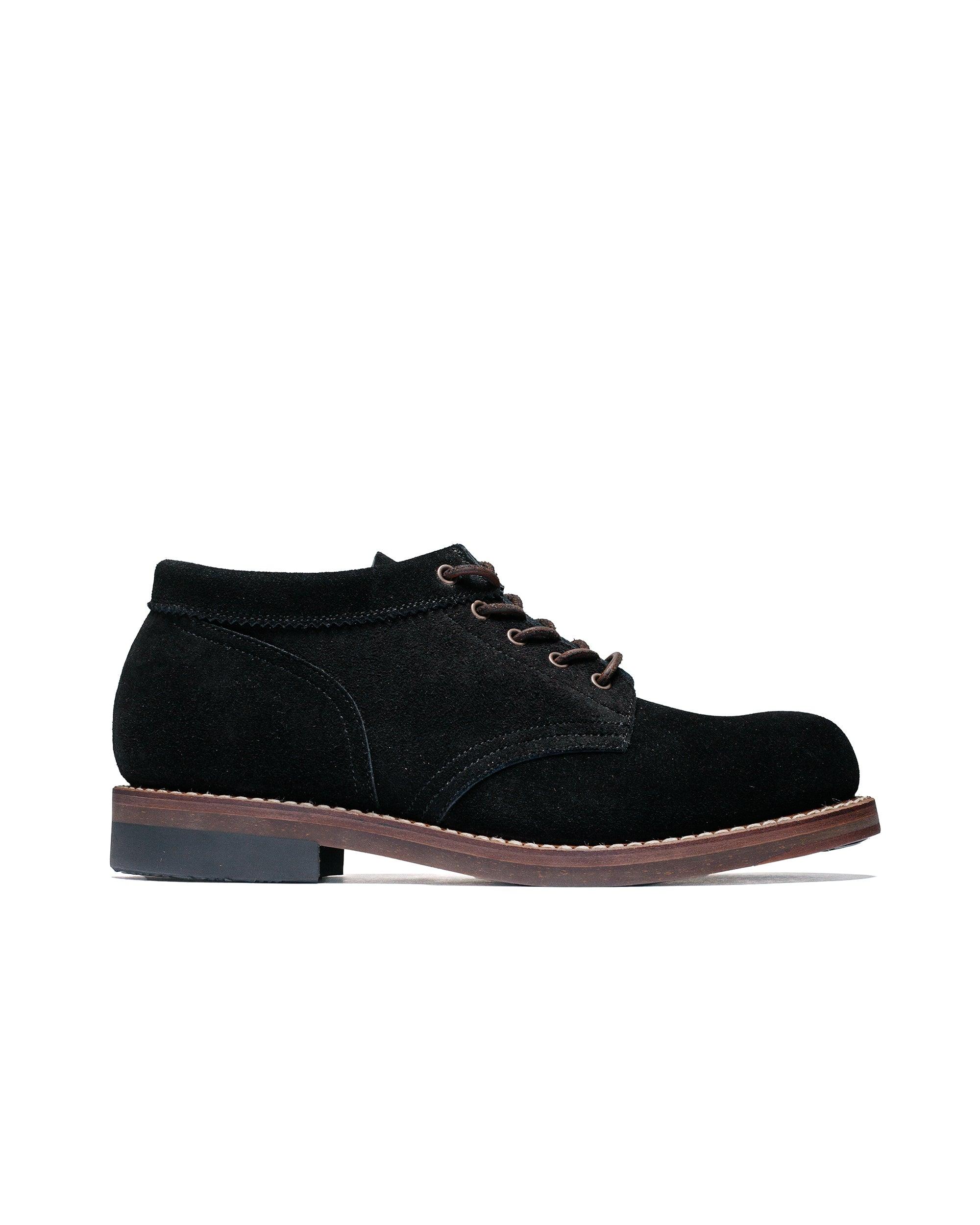 Coupen Black Oil Suede