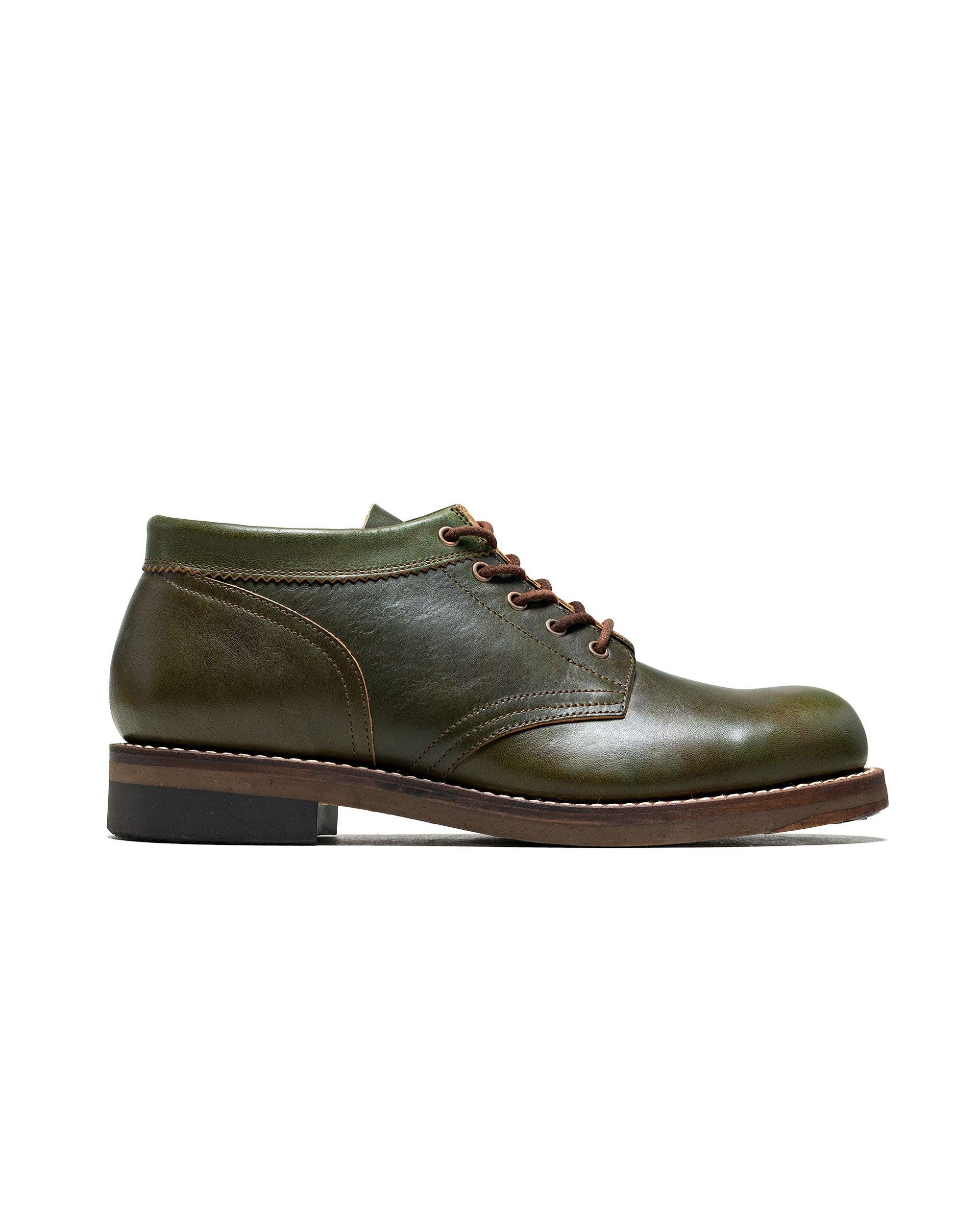 Coupen Green Horsehide